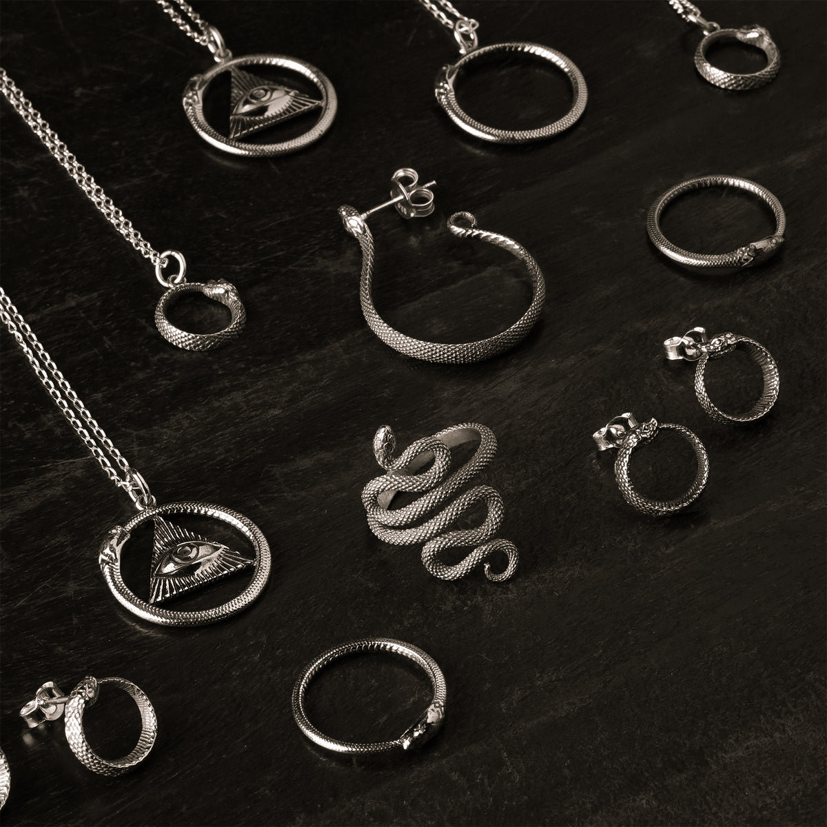 Eden Snake Earrings