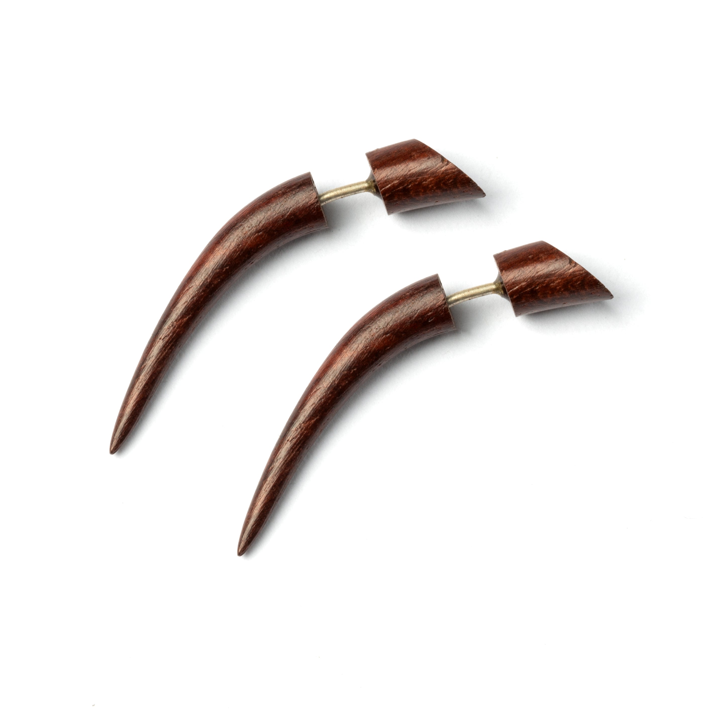 Camden Wood Spike Earrings