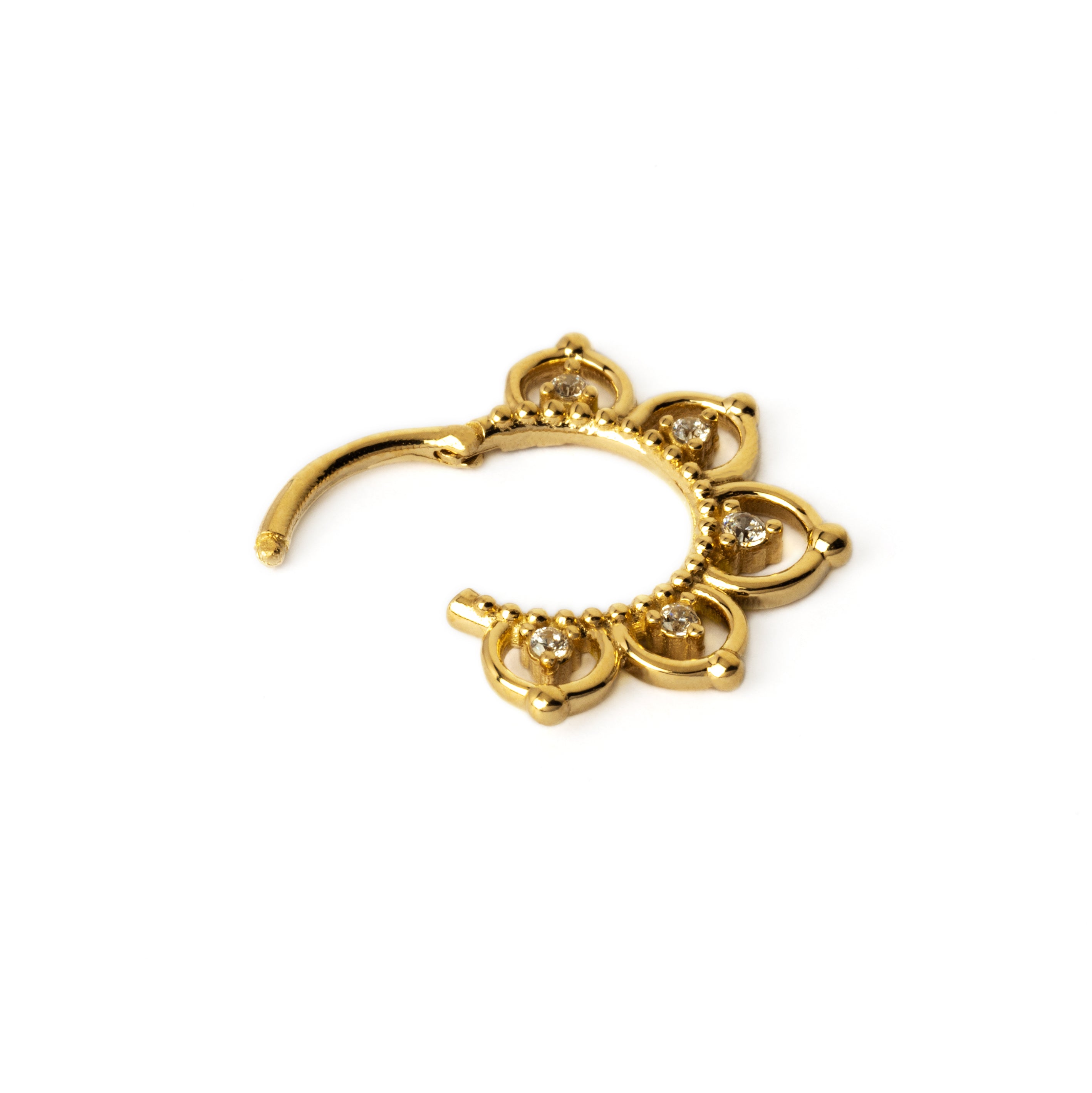 Gold Hinged Segment Ring | Hinged Segment Ring | Tribu