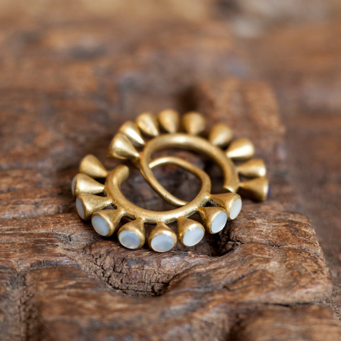 Golden Chinese Ear Weights