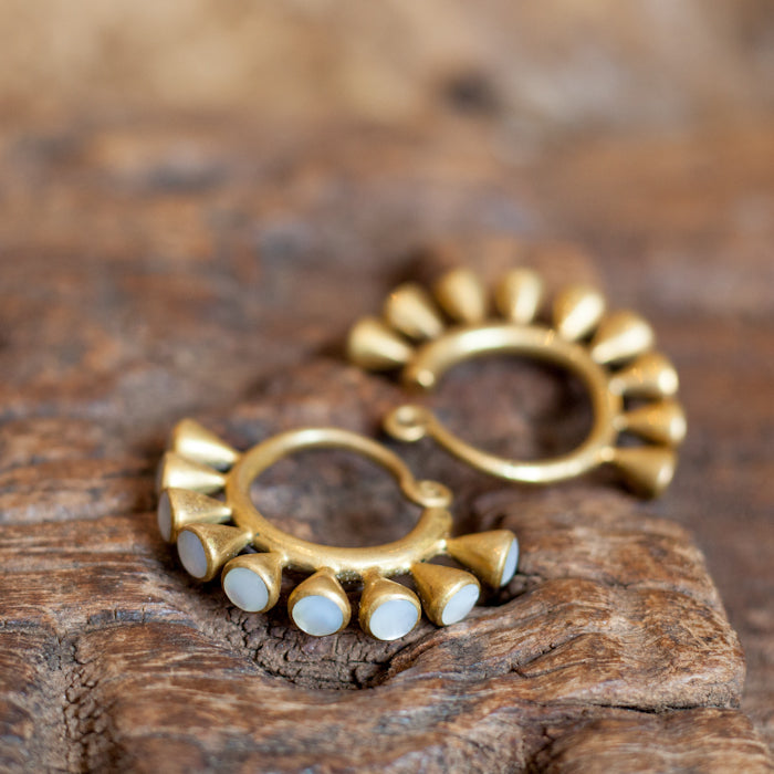 Golden Chinese Ear Weights