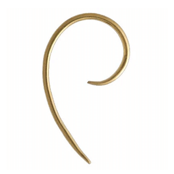 9 Karat Gold Hunchback Hook