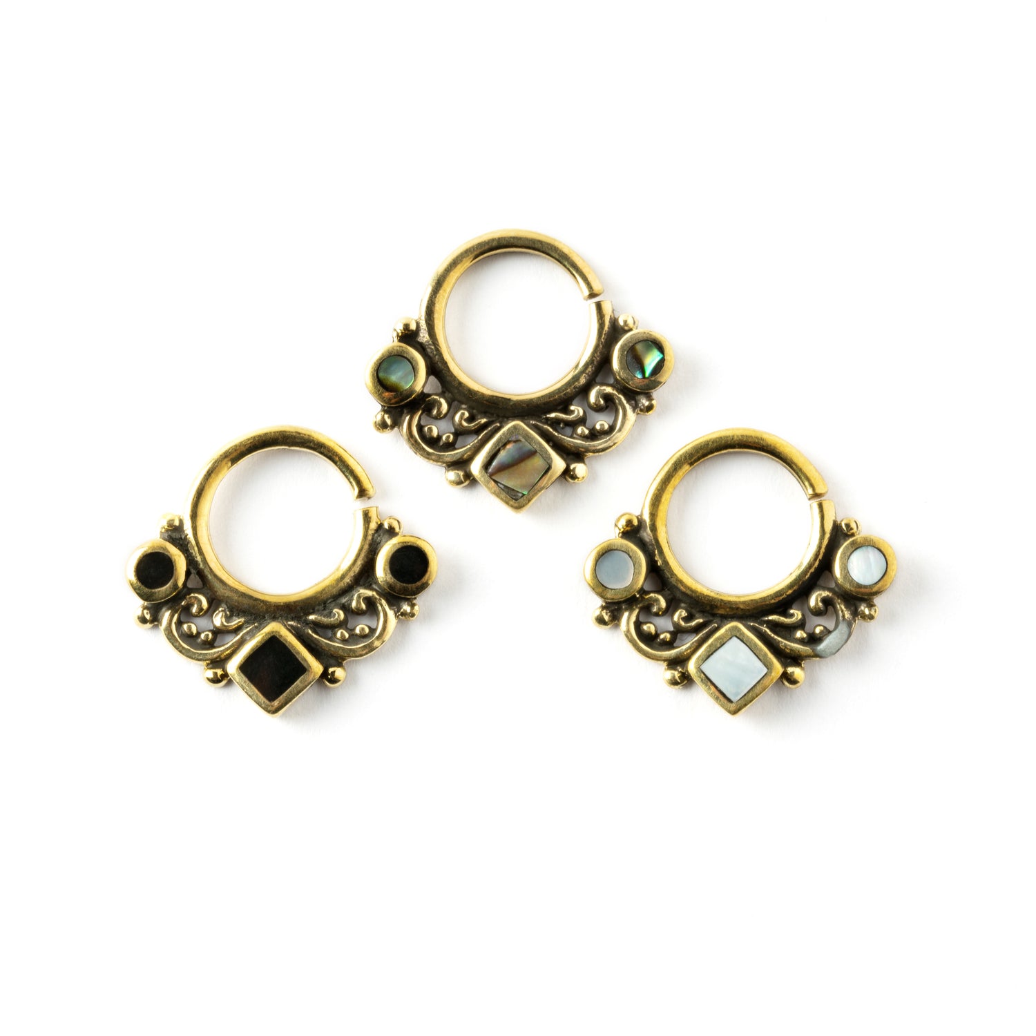 Agatha-shell-septum-ring mix shells