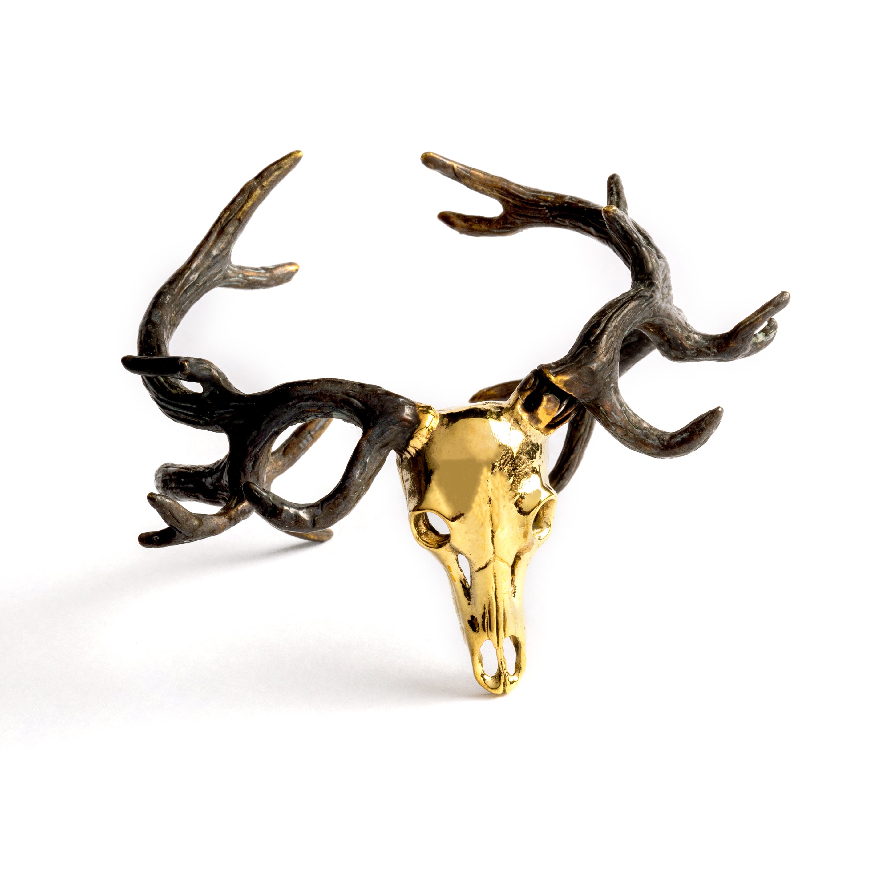 Antler-cuff-bracelet-gold