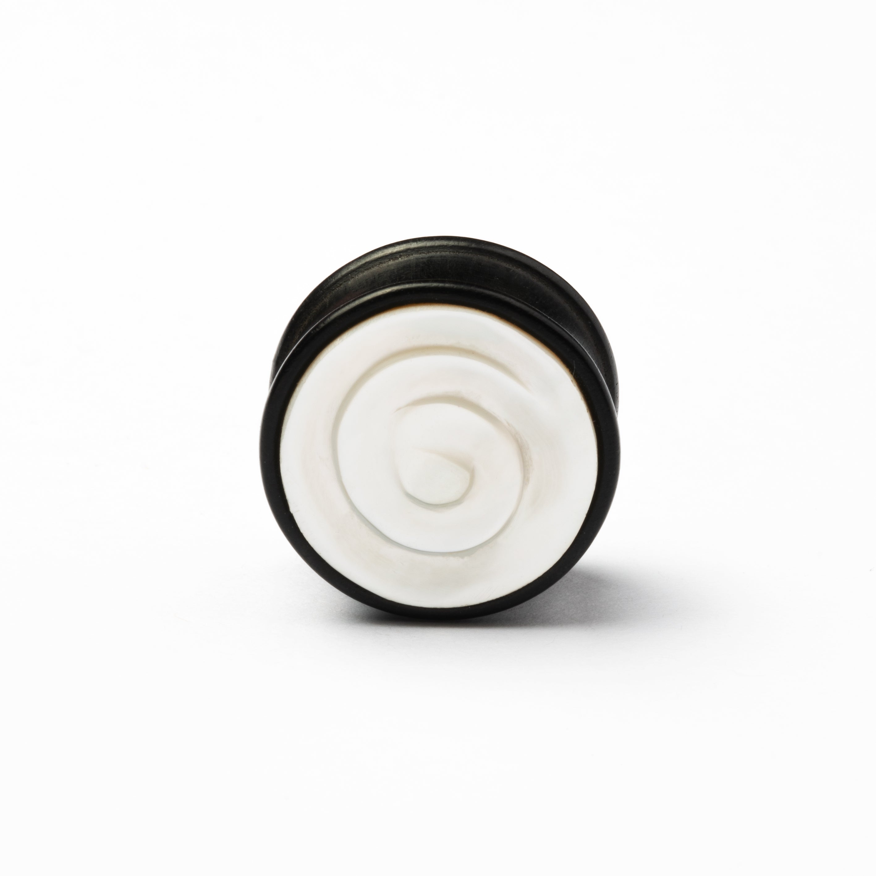 Wooden Plug With Mother Of Pearl