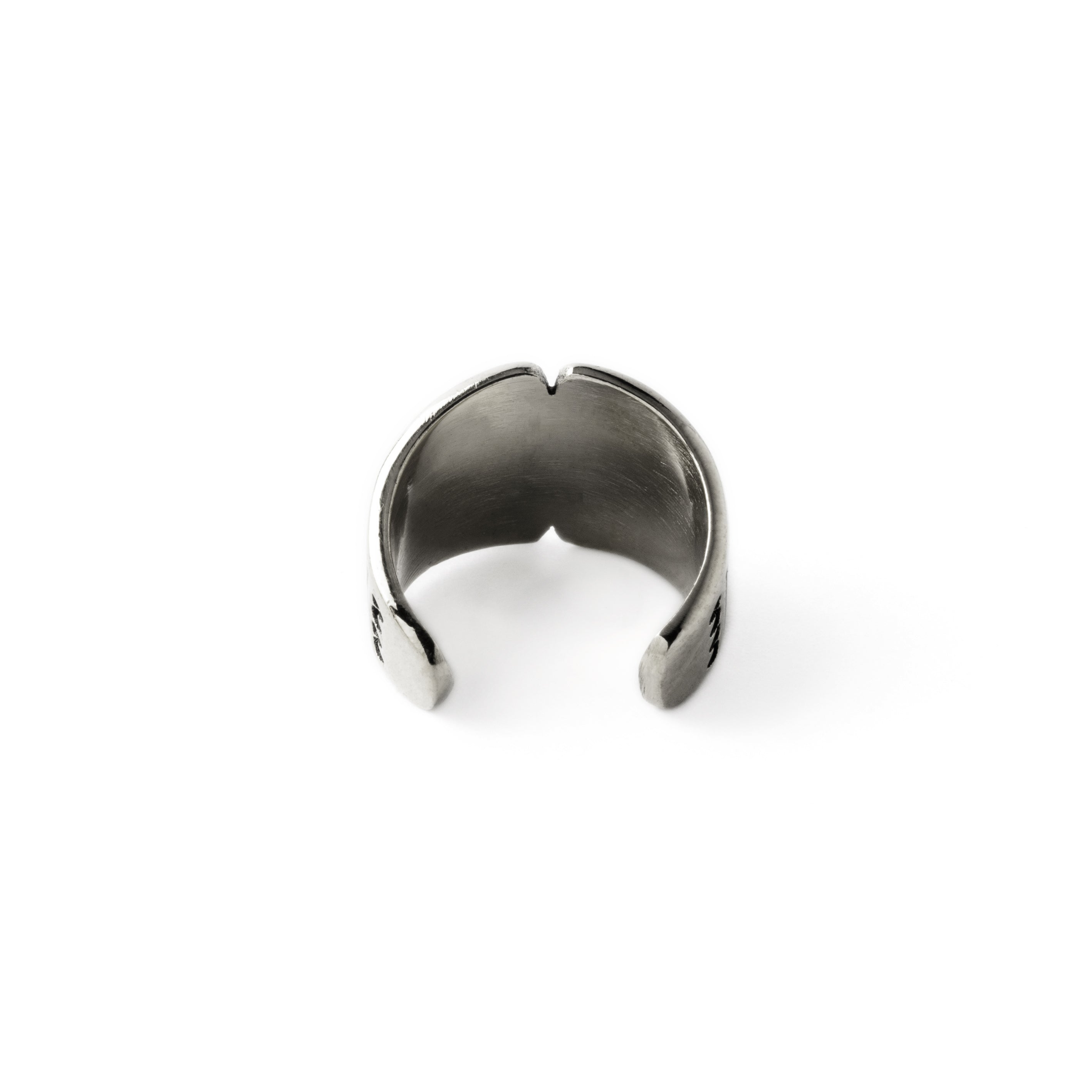 Bear Hug Ear Cuff back view