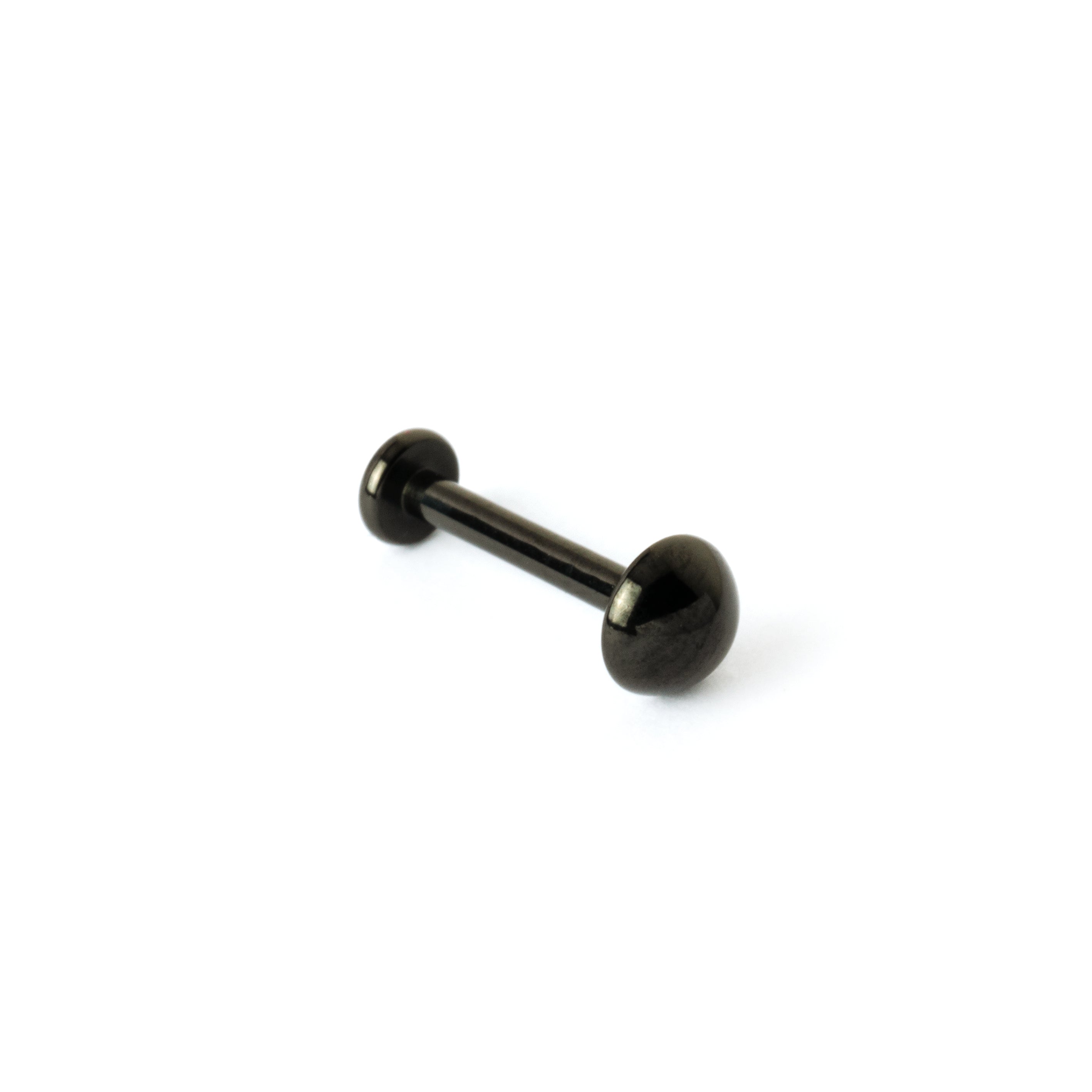 black dot labret right side view