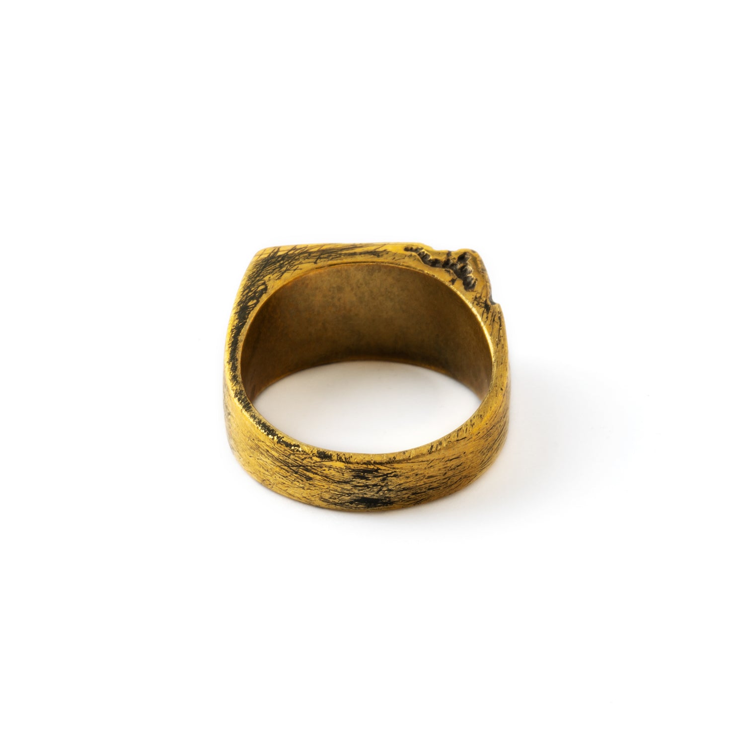 Break Free Skull Ring back side view