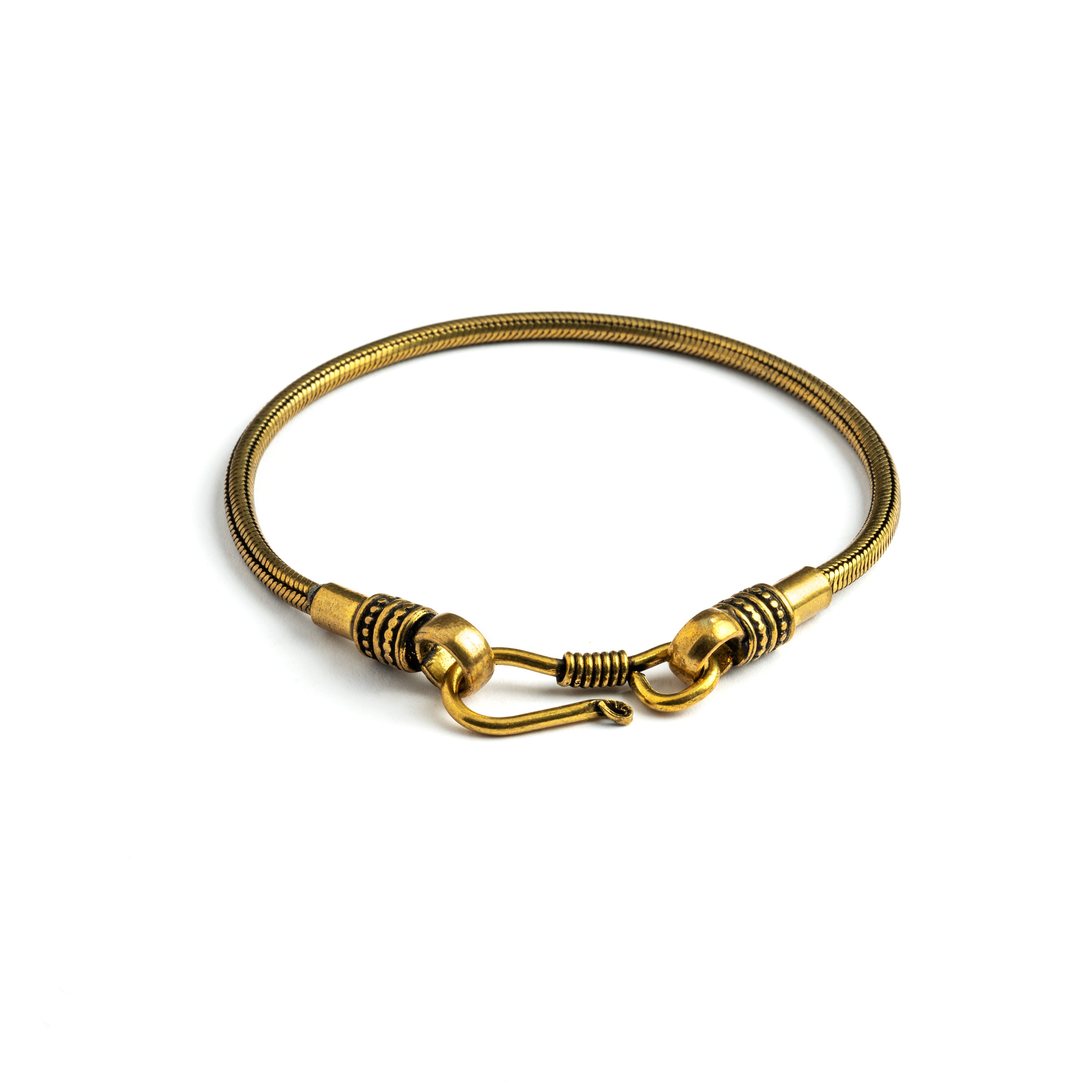 Brass Snake Bracelet