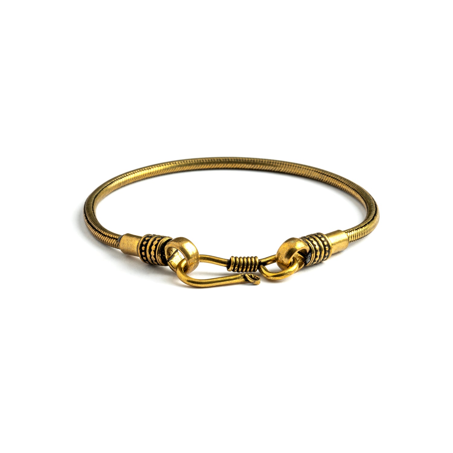 Brass Snake Bracelet