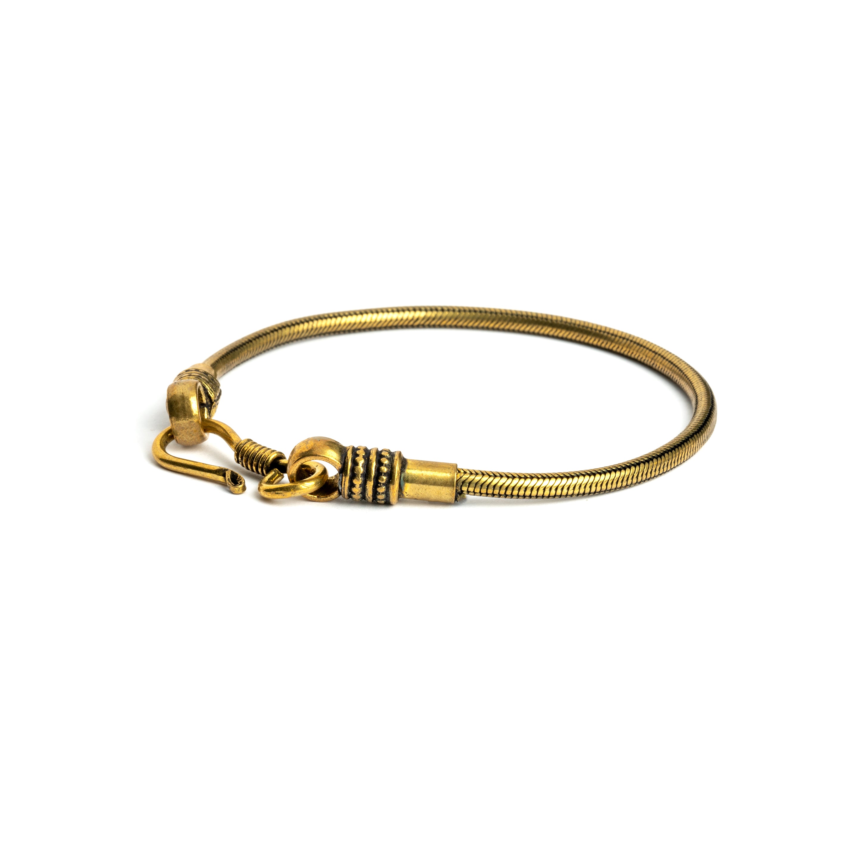 Brass Snake Bracelet