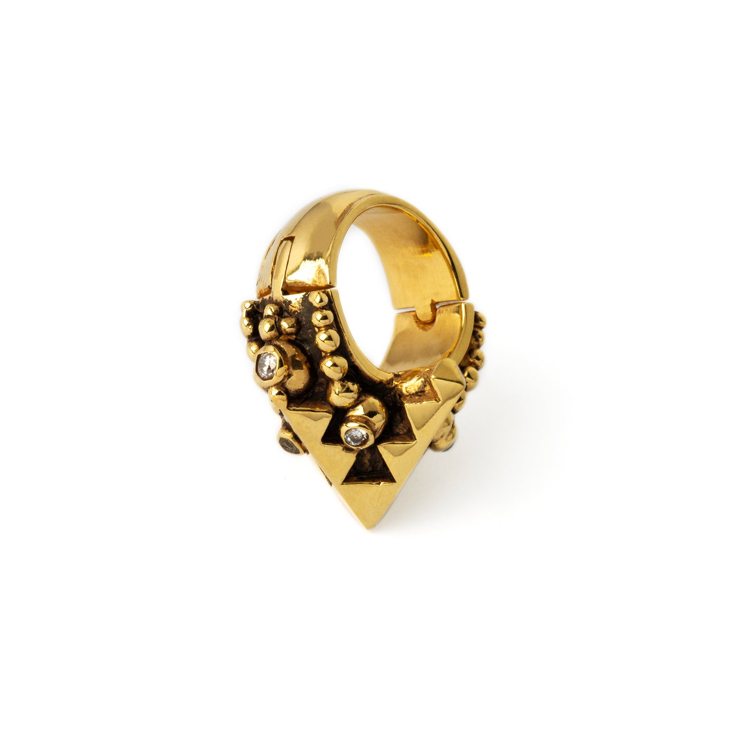 Karnataka Ear Weights with Topaz