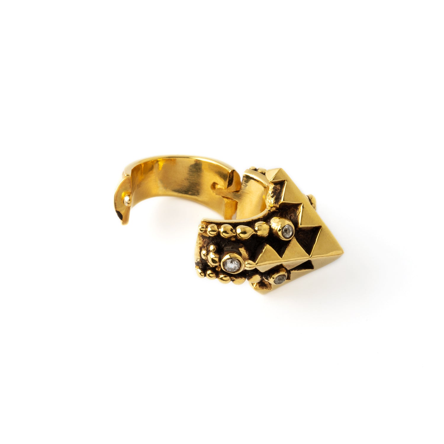 Karnataka Ear Weights with Topaz