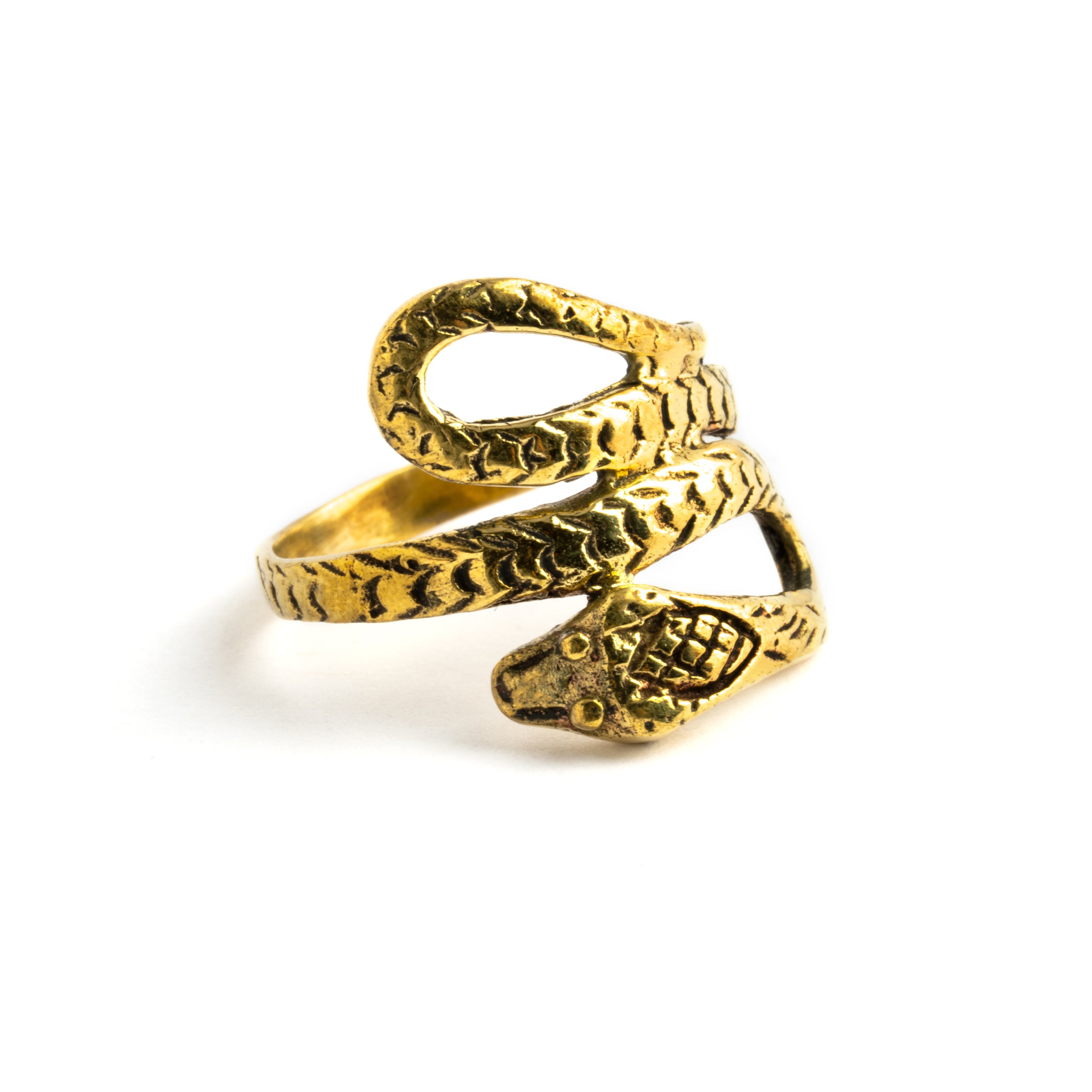 Brass Ring Snake