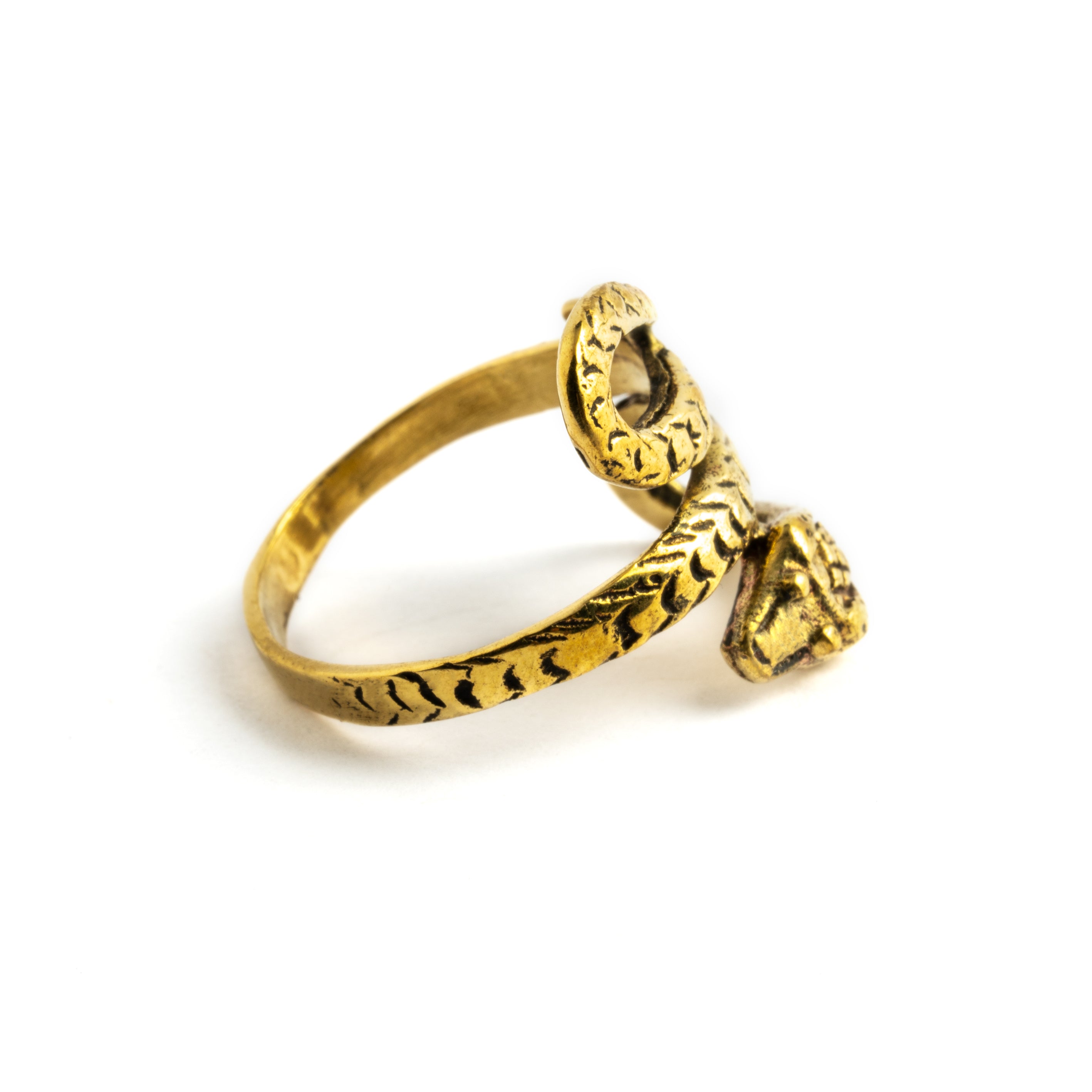 Brass Ring Snake