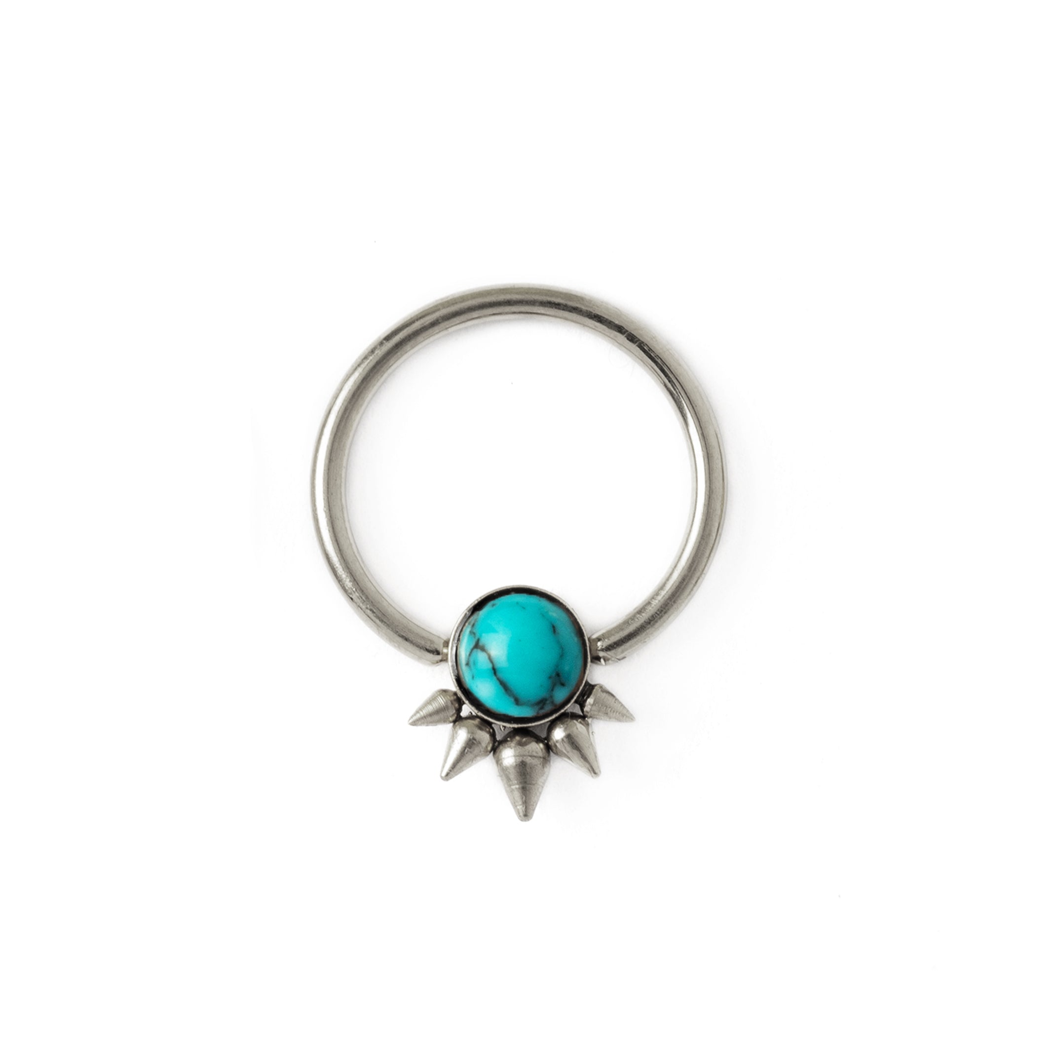 Brenna Spiky CBR with Turquoise