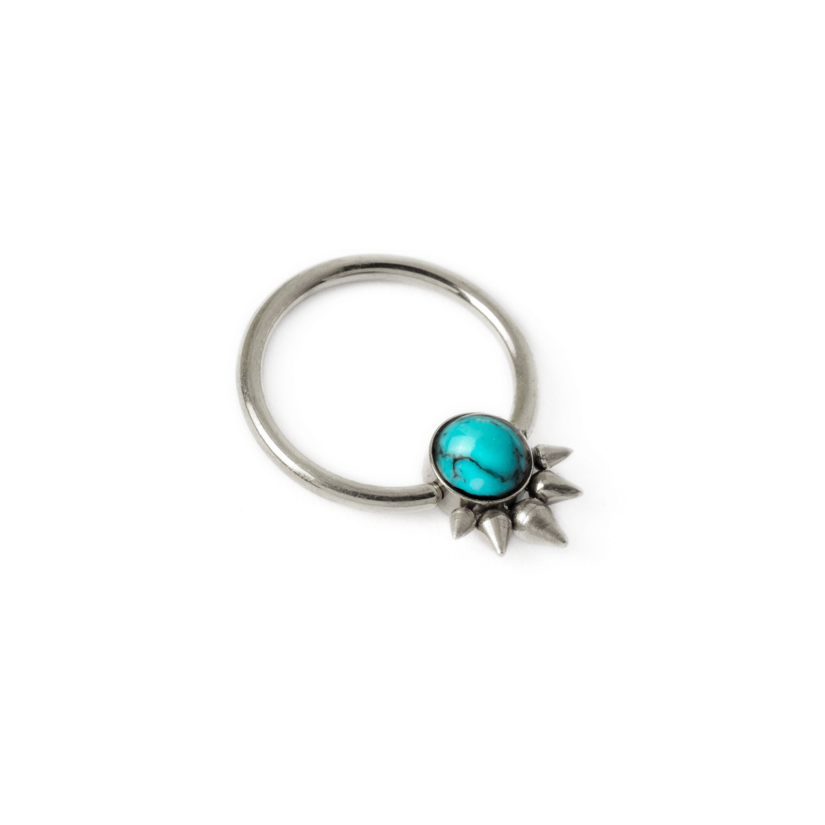 Brenna Spiky CBR with Turquoise