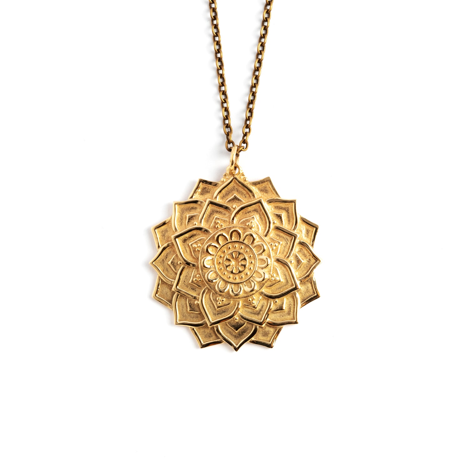 Lotus Mandala Necklace