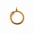 Bronze Ouroboros Pendant frontal view