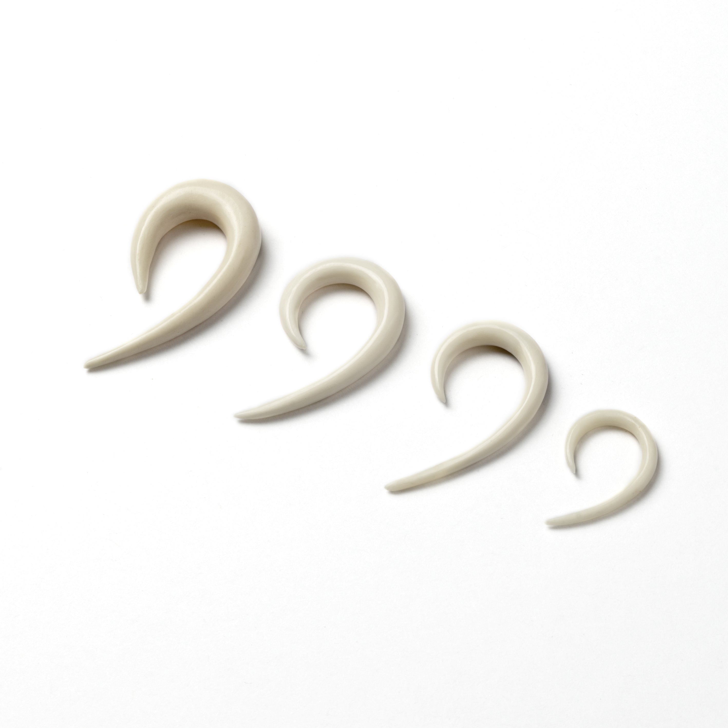 Matau Ear Stretchers - Bone