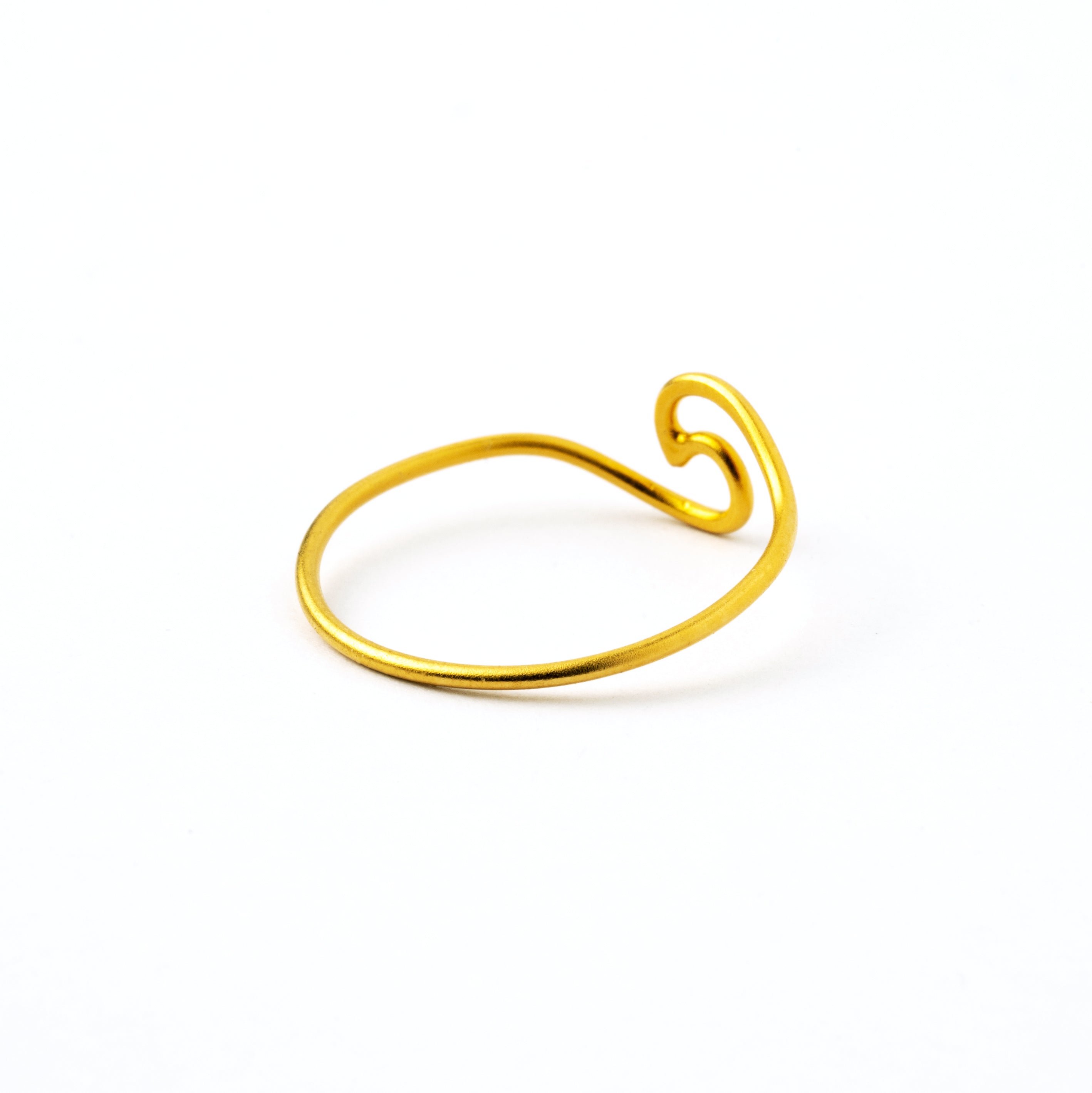 Golden Wave Ring