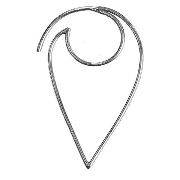 Petal Frame Silver Hook Earrings - Tribu
- 2