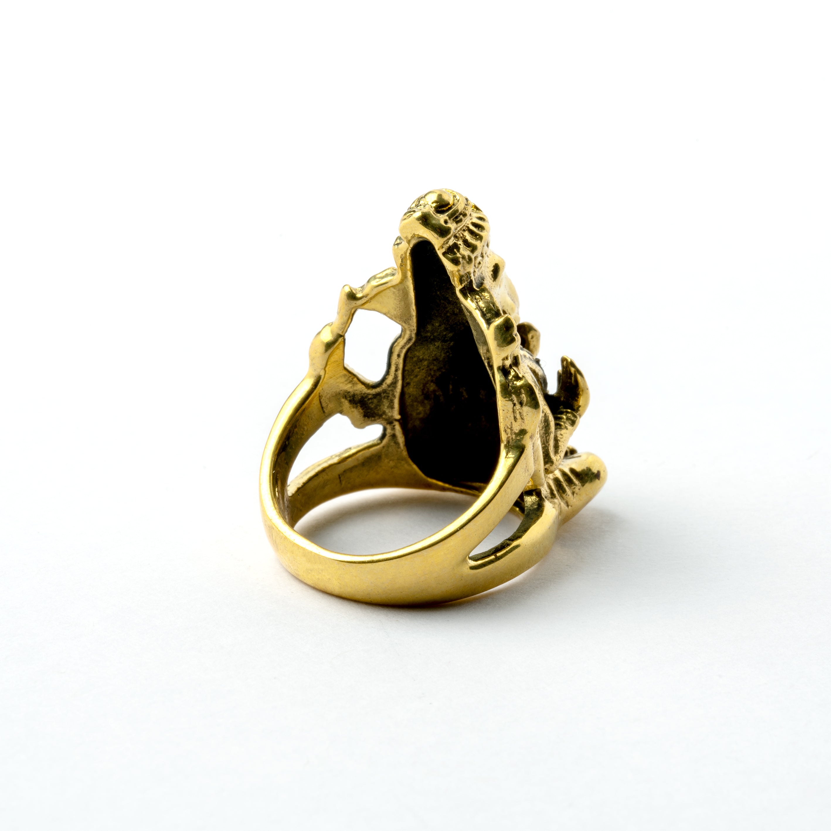 Ganesh Brass Ring