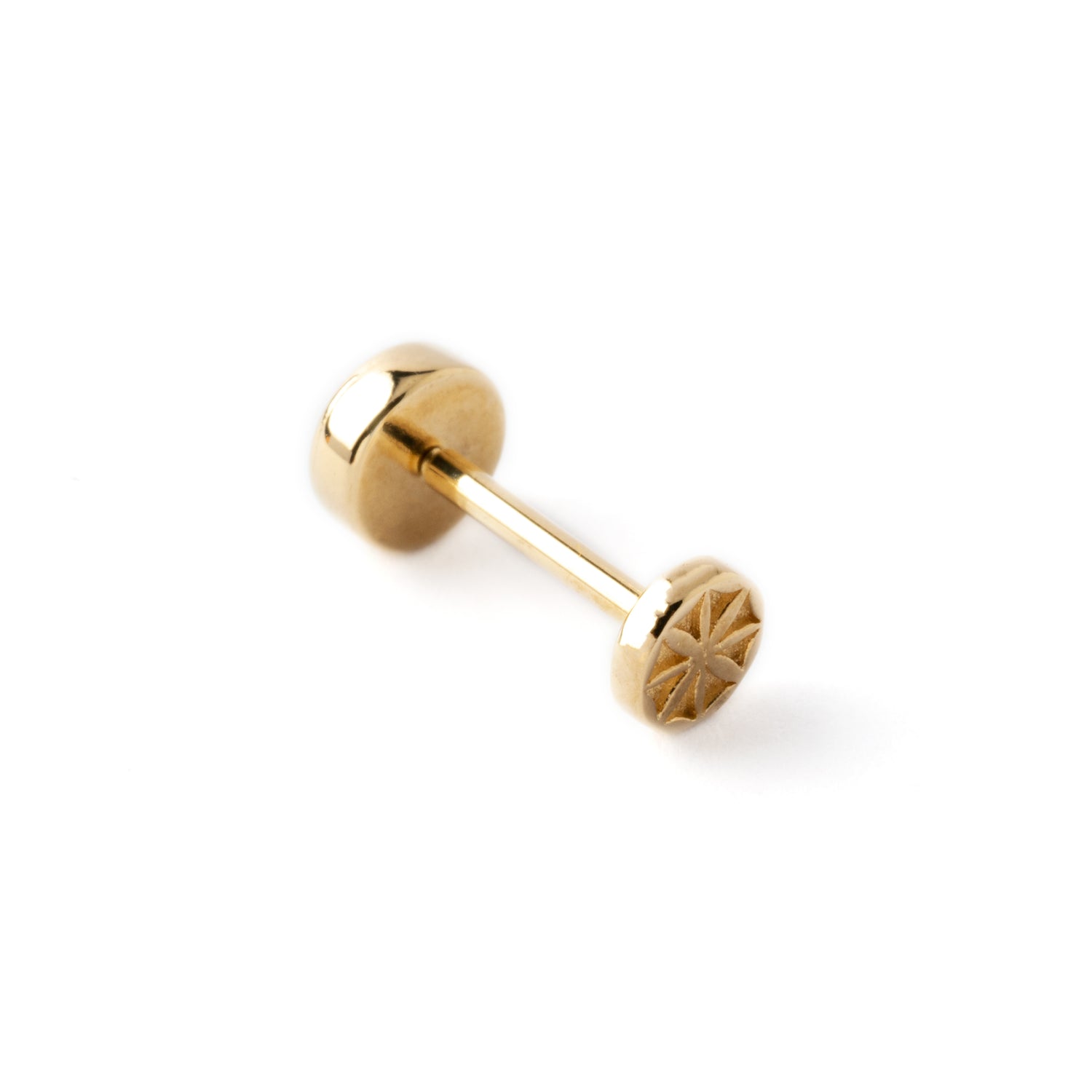 14k Gold Neela Labret | Gold Neela Labret | Elegant Labret | Tribu