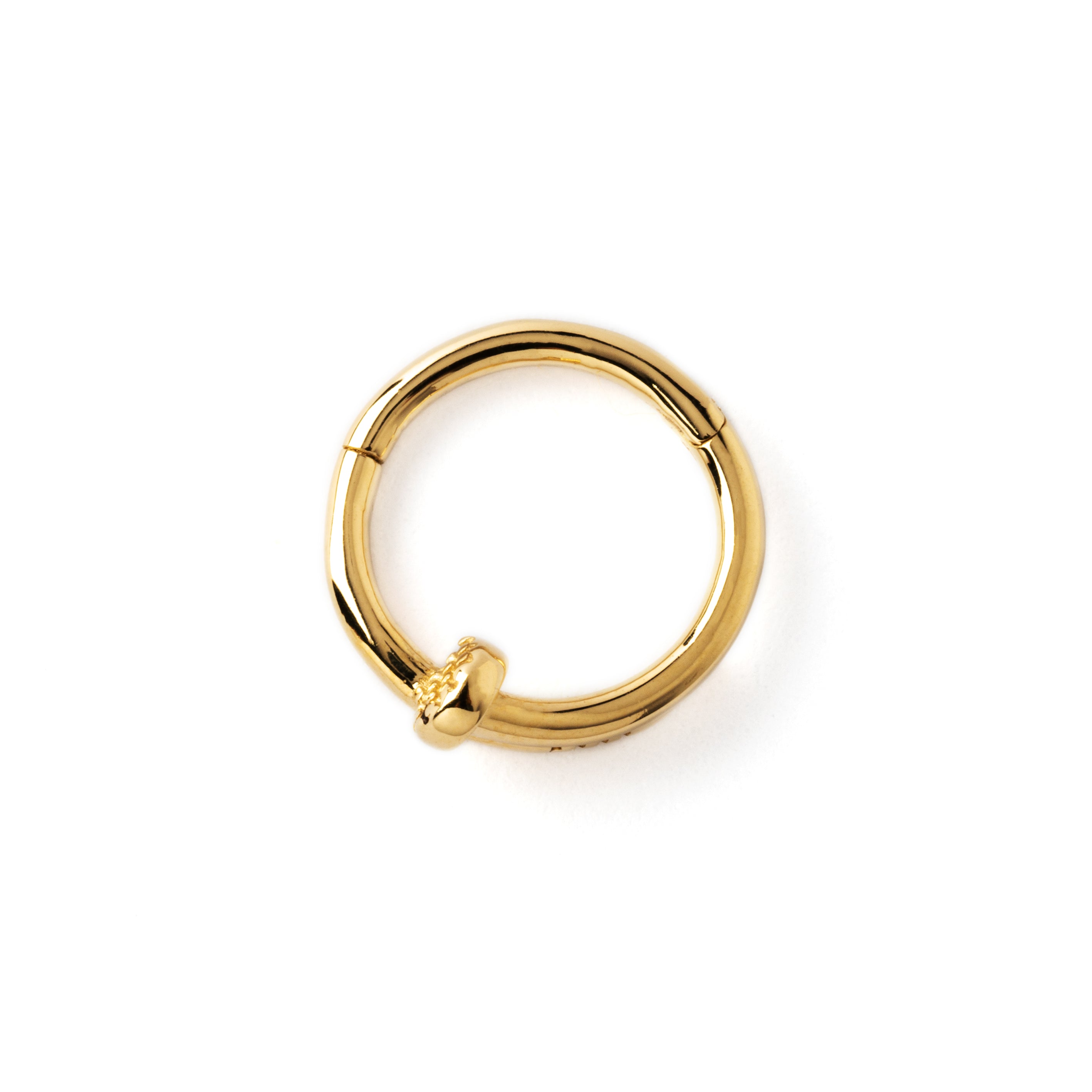 Gold Nail Septum Clicker | Nail Septum Clicker | Tribu