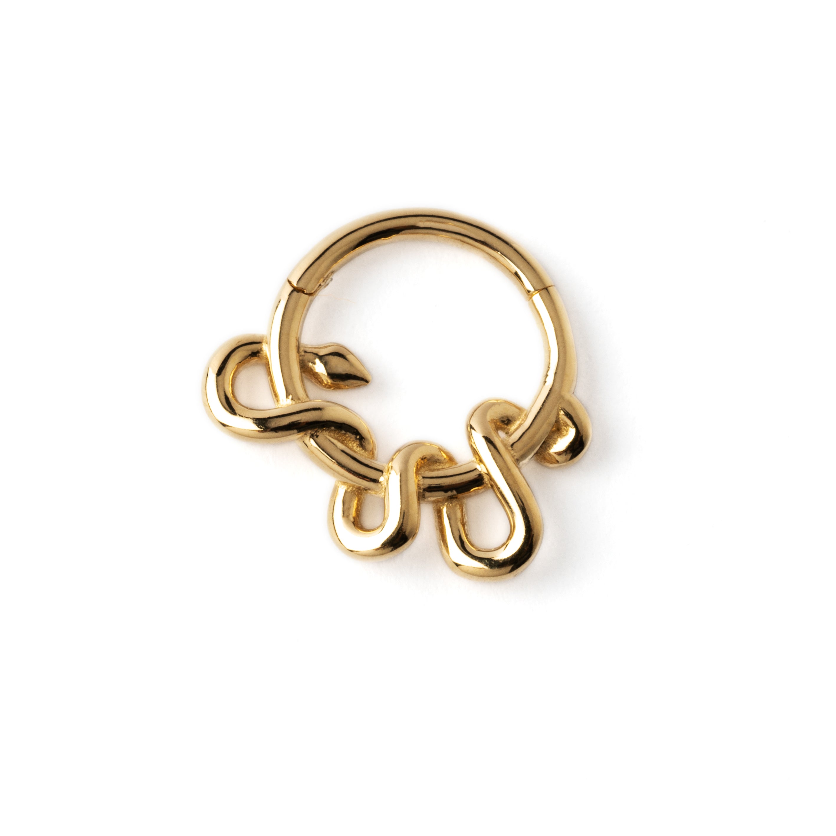 Gold Serpent Clicker Ring | Serpent Clicker Ring | Tribu