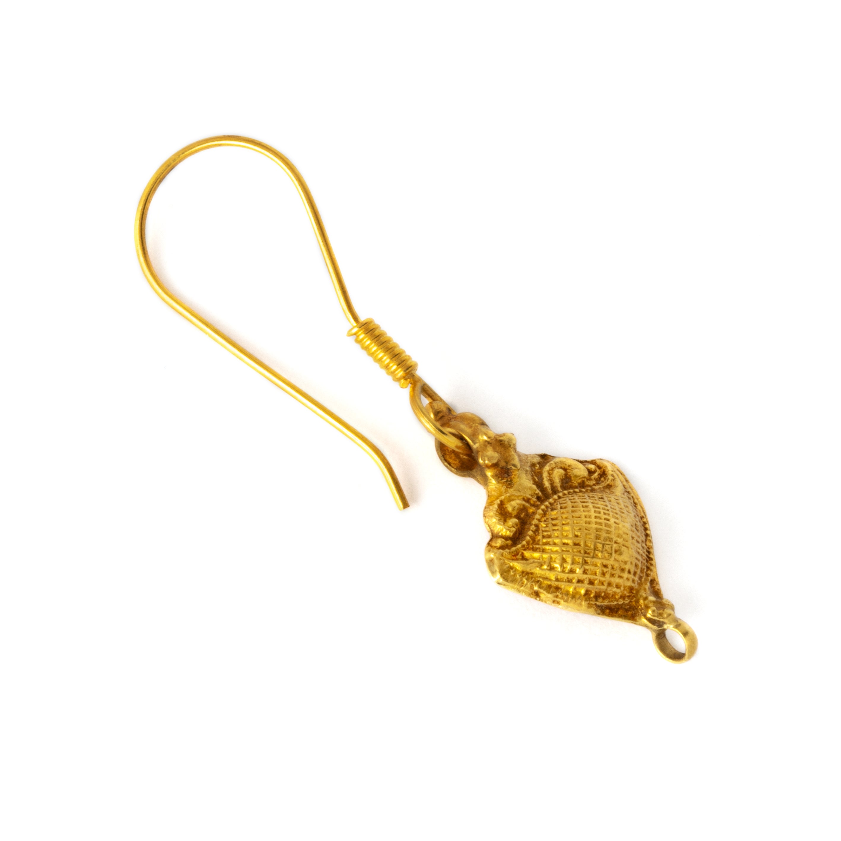 18k Gold drop earrings