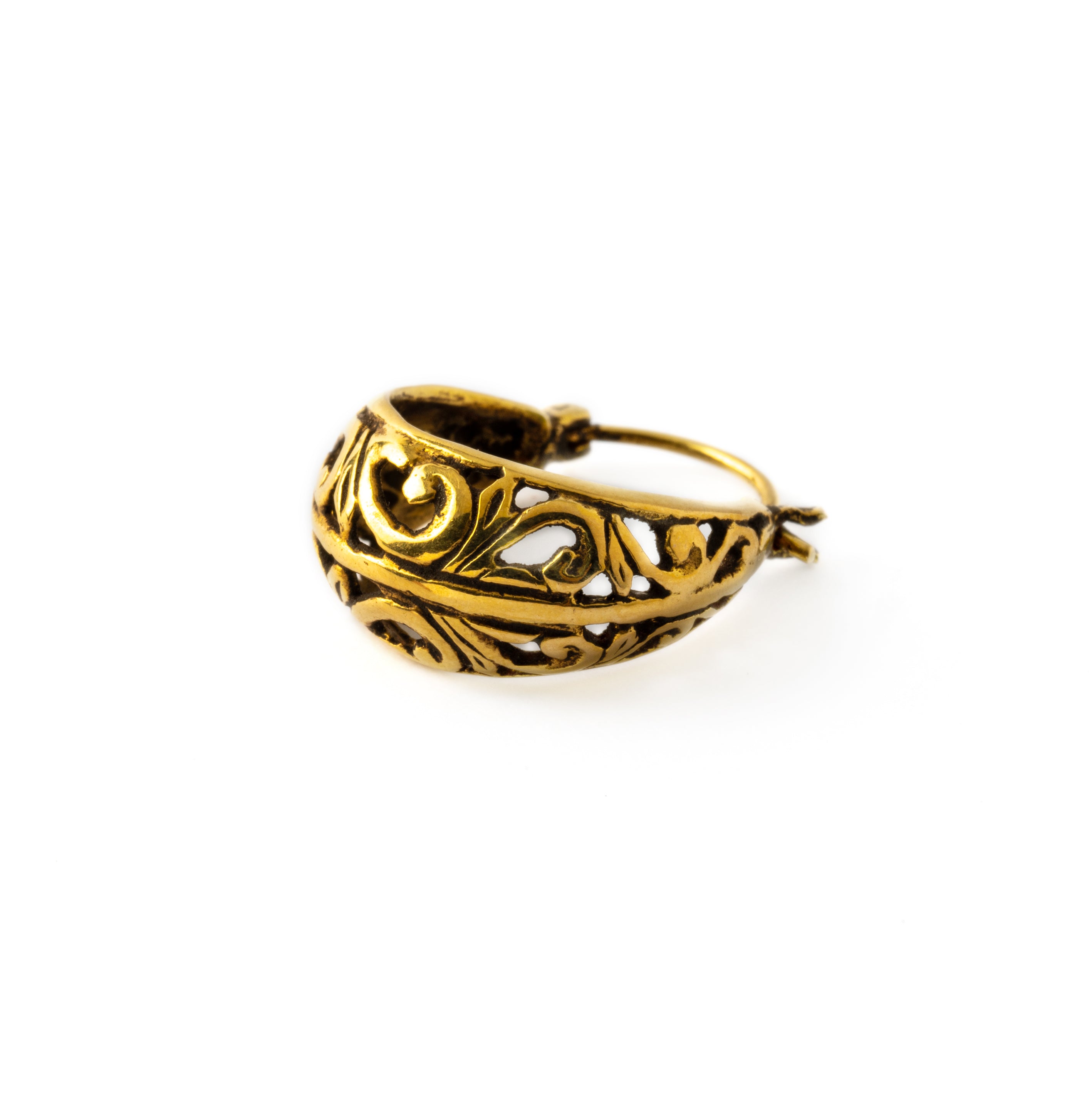 18k Gold Indian earrings