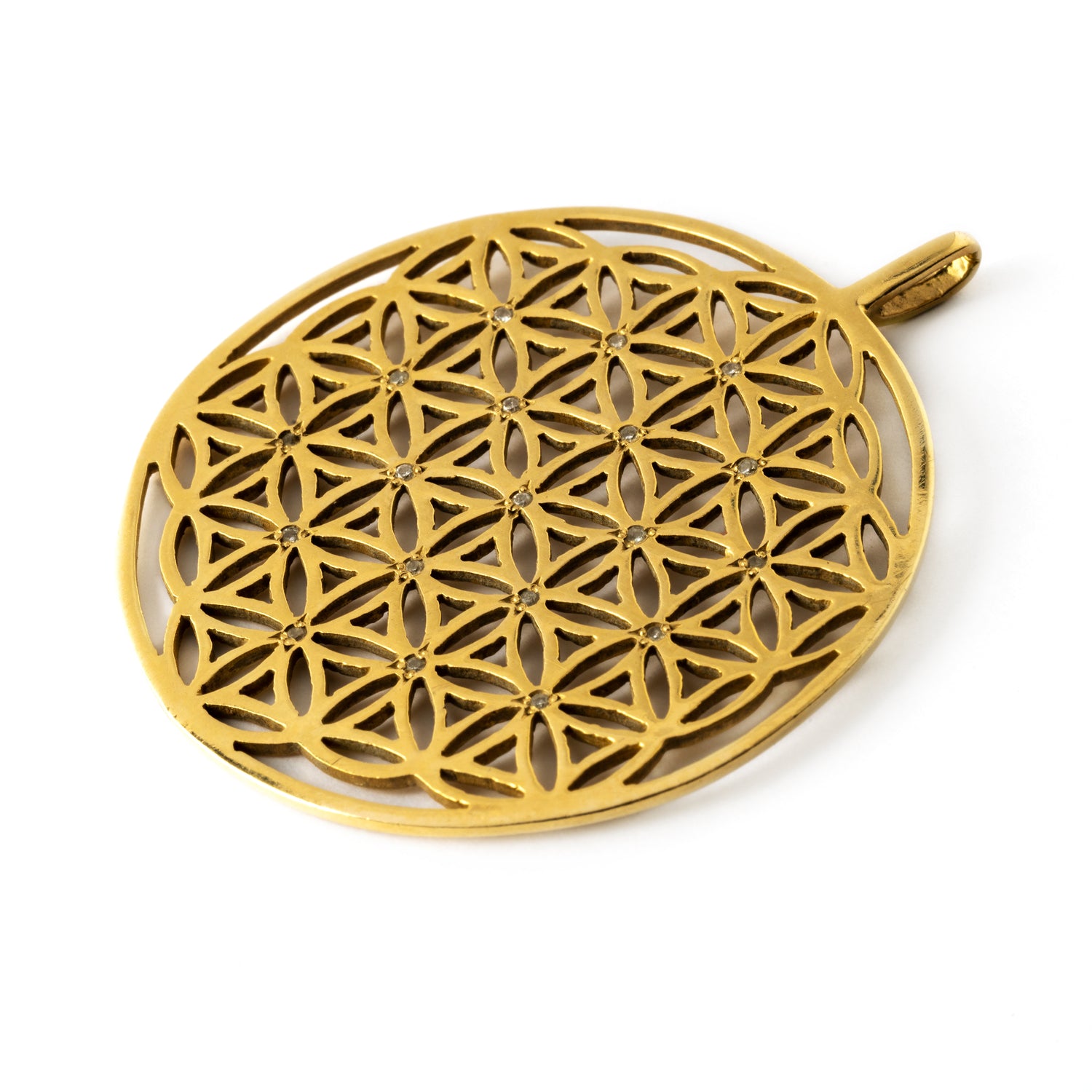 flower of life 18 Karat Gold Pendant