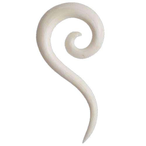 Haku Ear Stretchers - bone 