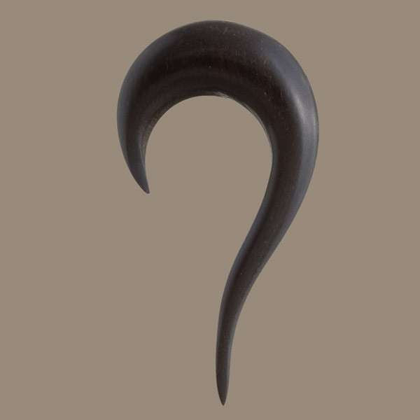 Maui Wood Ear Stretchers - Blackwood