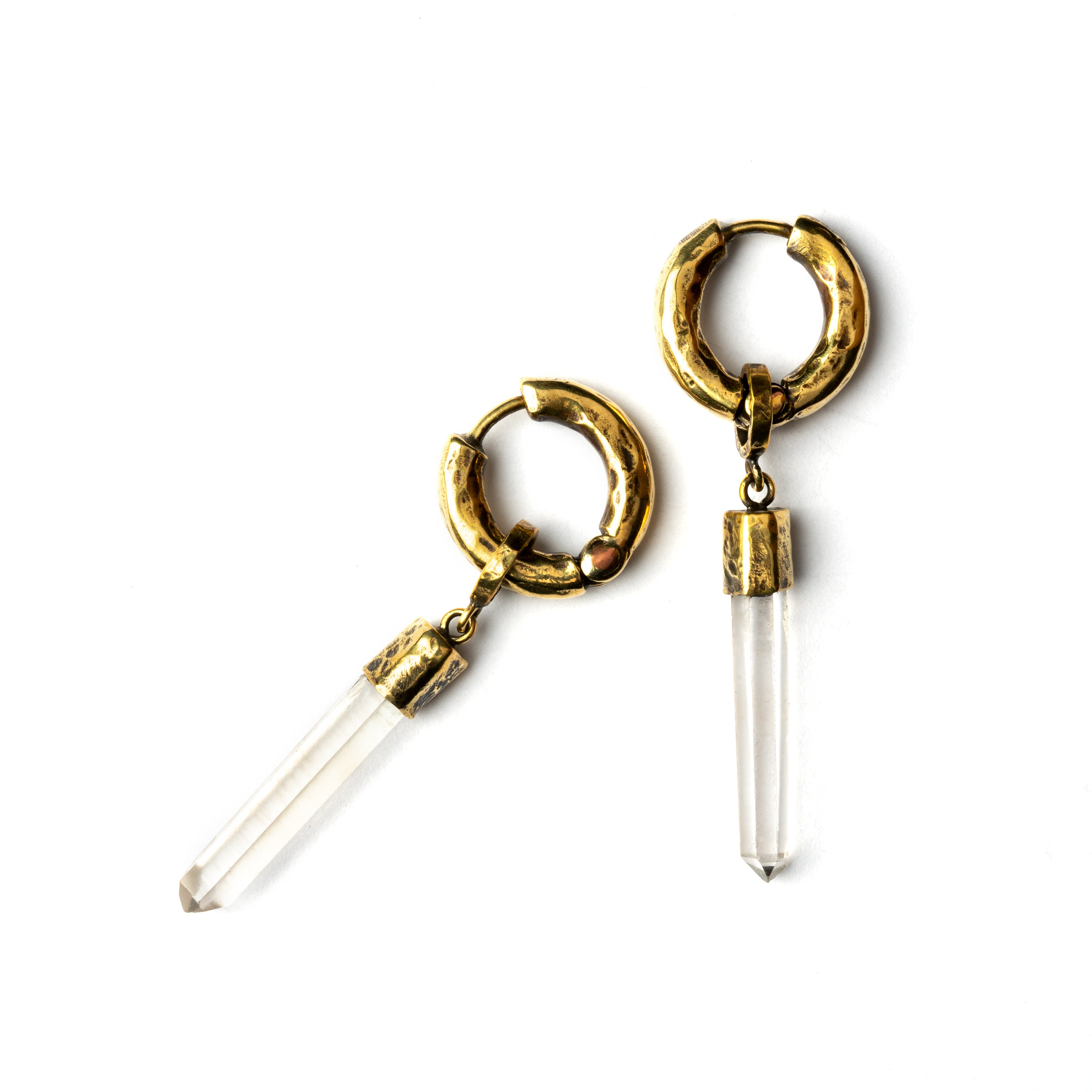 Crystal Clicker Earrings