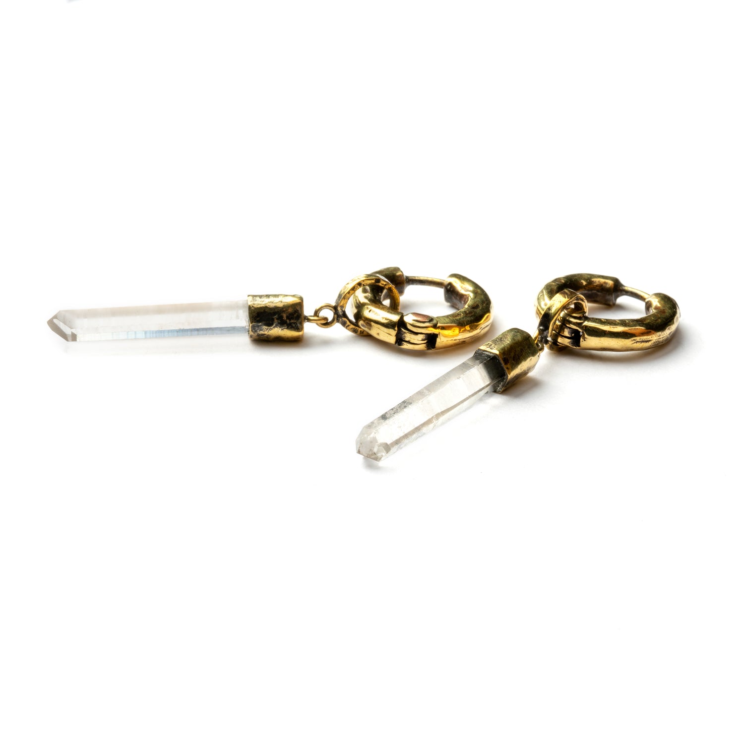 Crystal Clicker Earrings