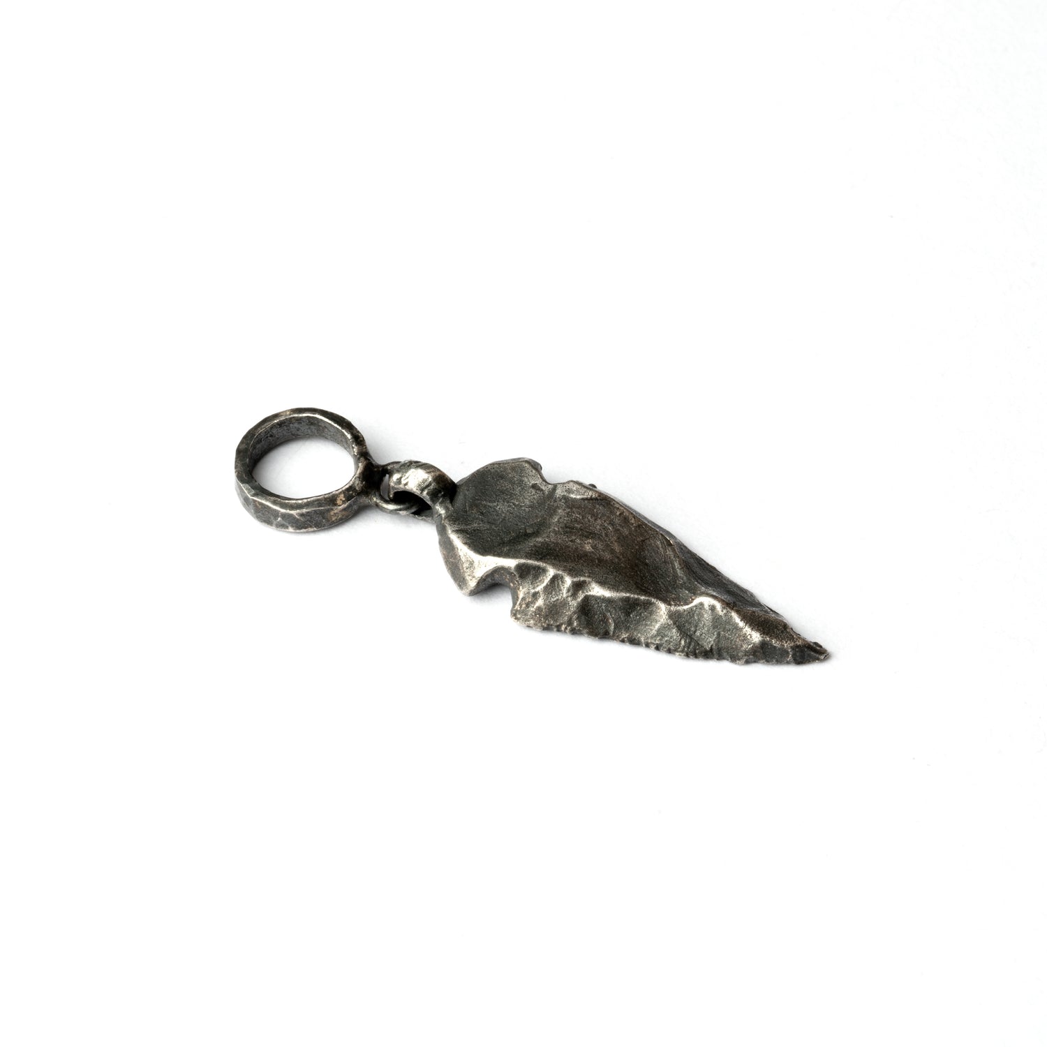 Hammeres-Black-Silver-Arrow-Pendant-Earrings_3