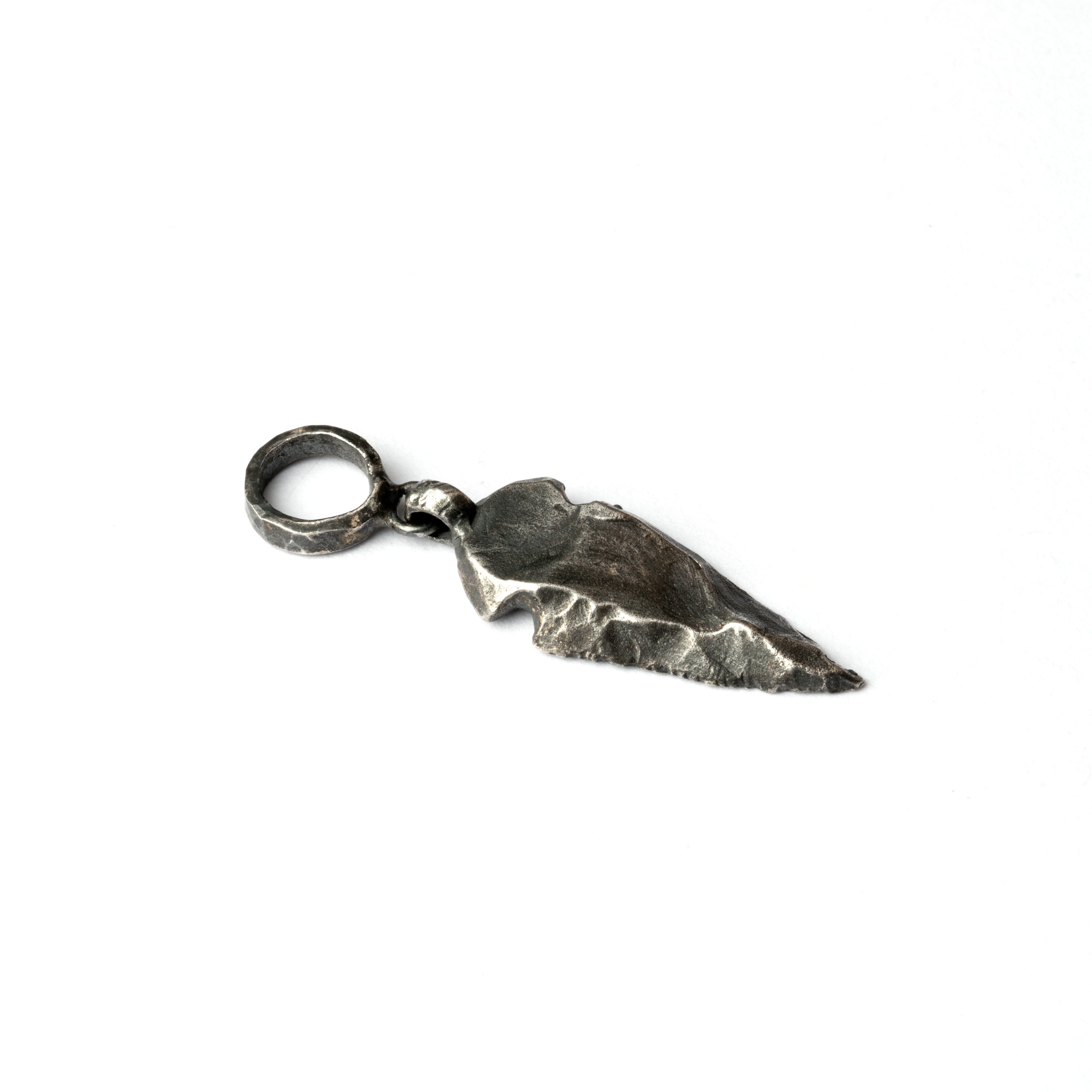 Hammeres-Black-Silver-Arrow-Pendant-Earrings_3