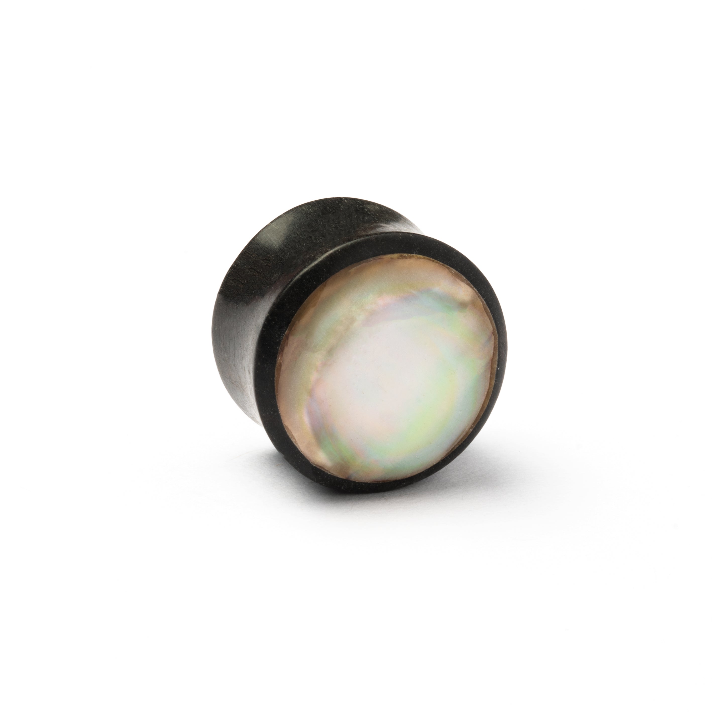 Mother Of Pearl Wood Plug