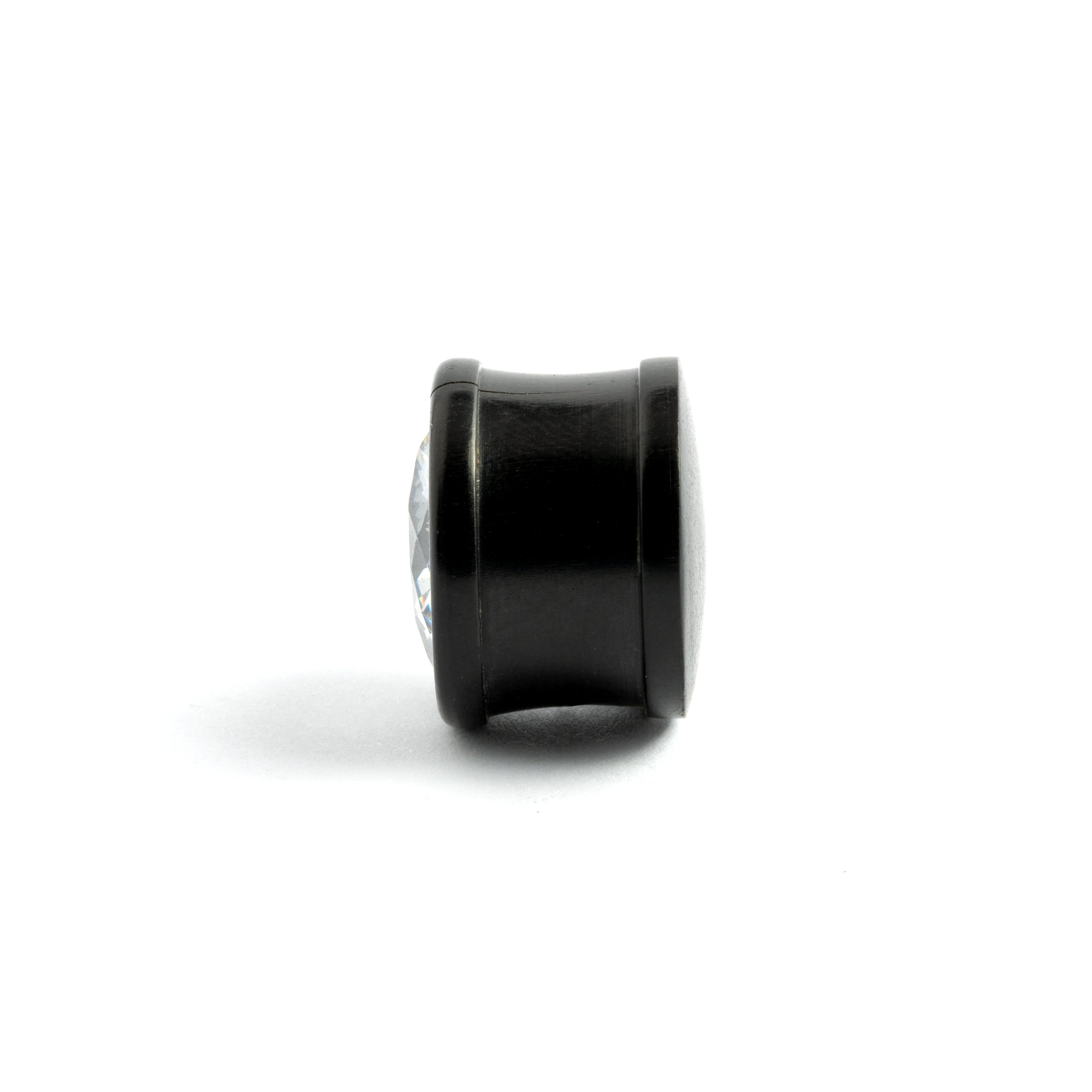 Black Wood And Zircon Plugs