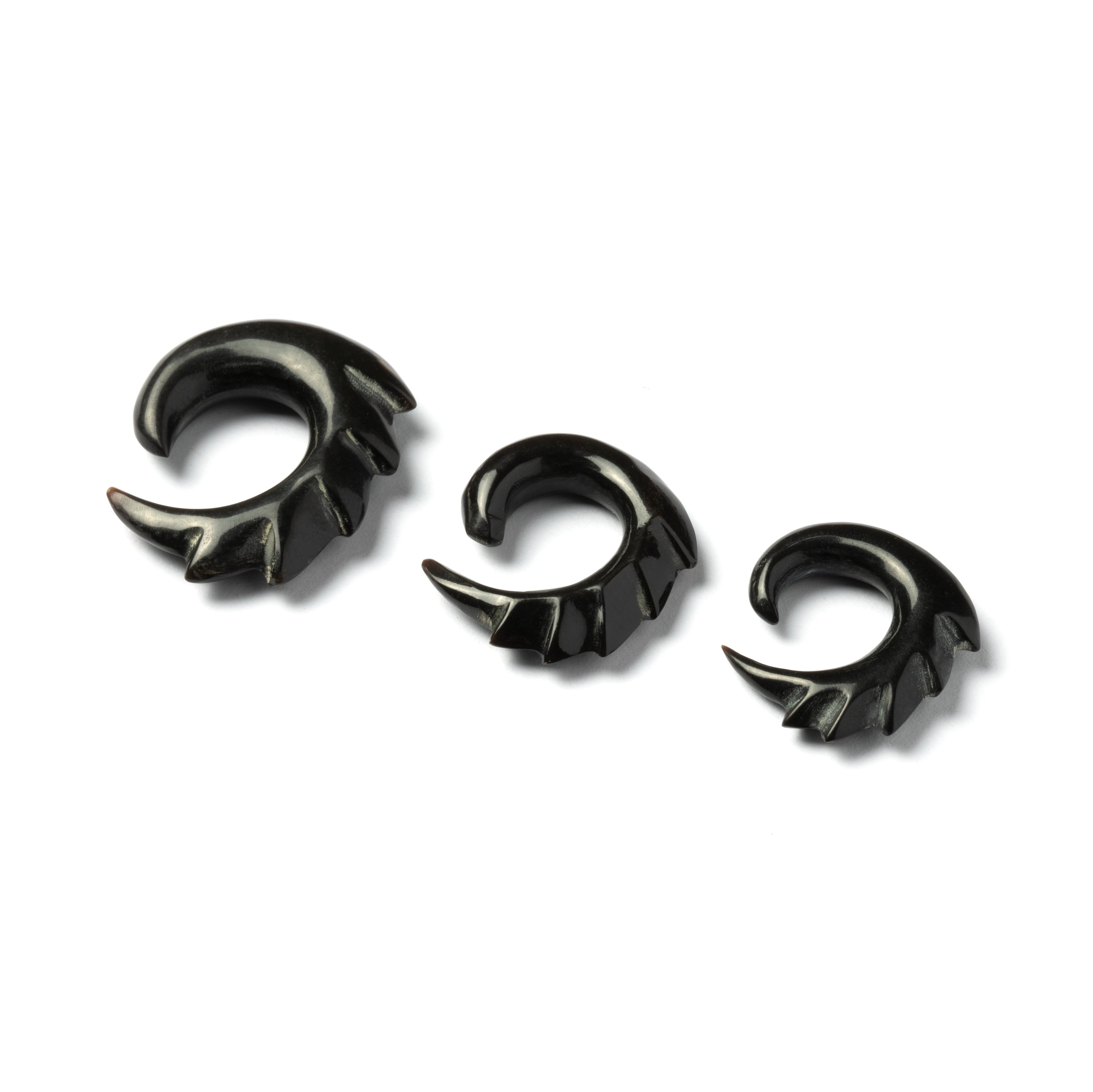 Black Carved Stretcher