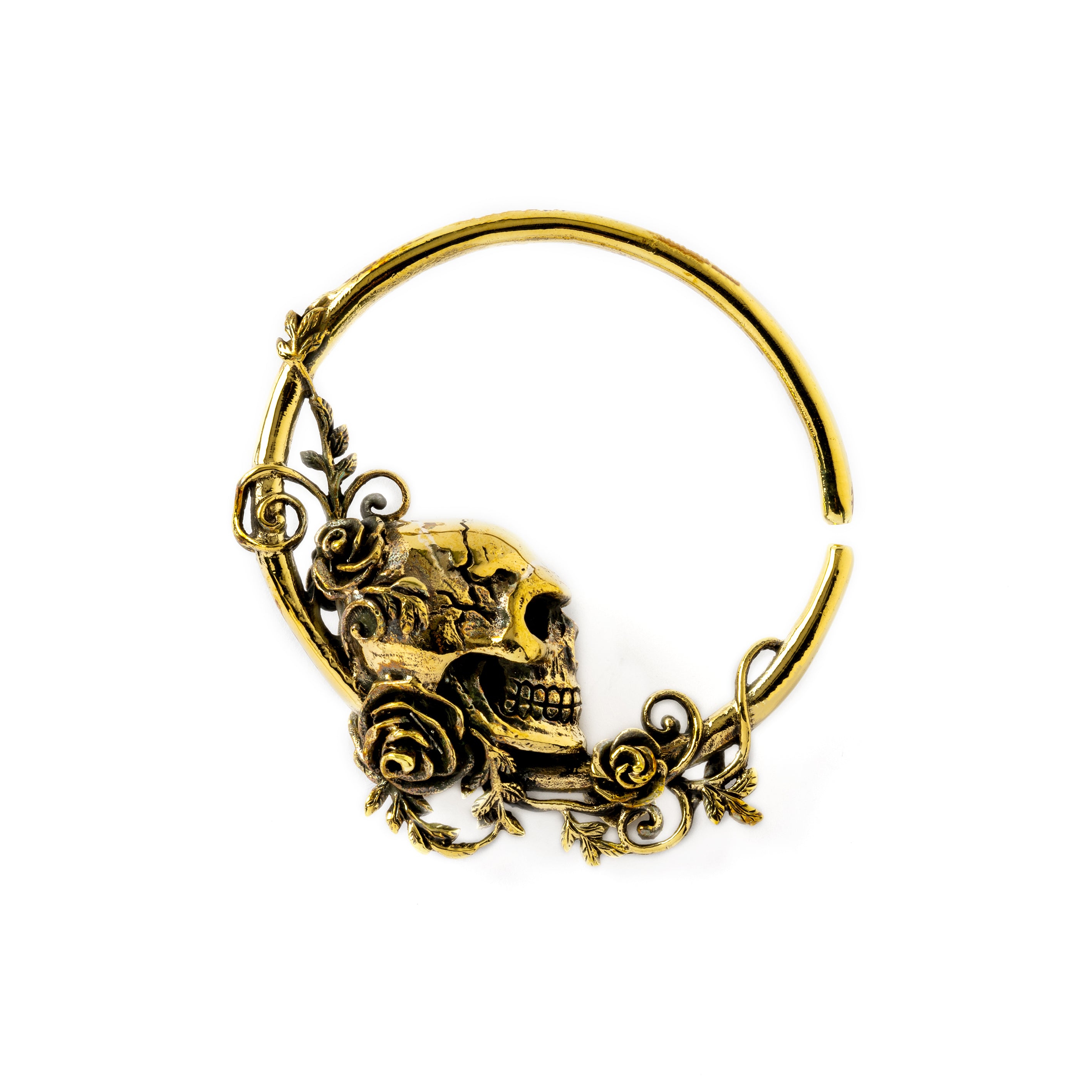 Immortal golden hoop weight hanger right side view