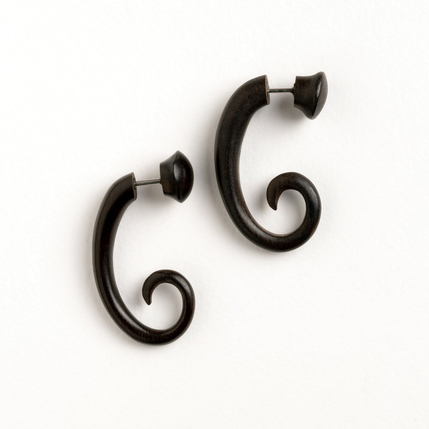 Ira Wood Fake Gauge Earring | Tribu Tribal Jewellery