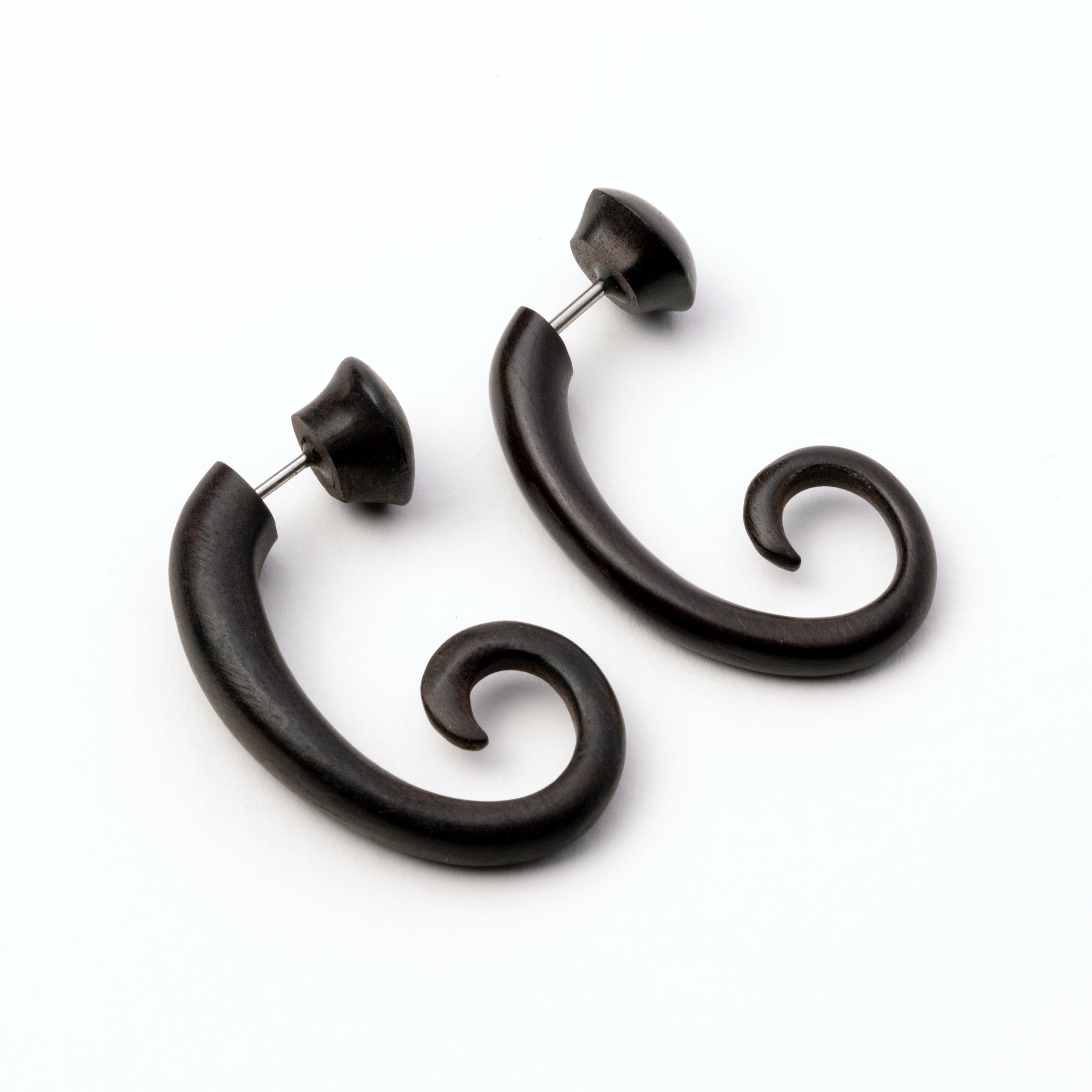 Ira Wood Fake Gauge Earring | Tribu Tribal Jewellery