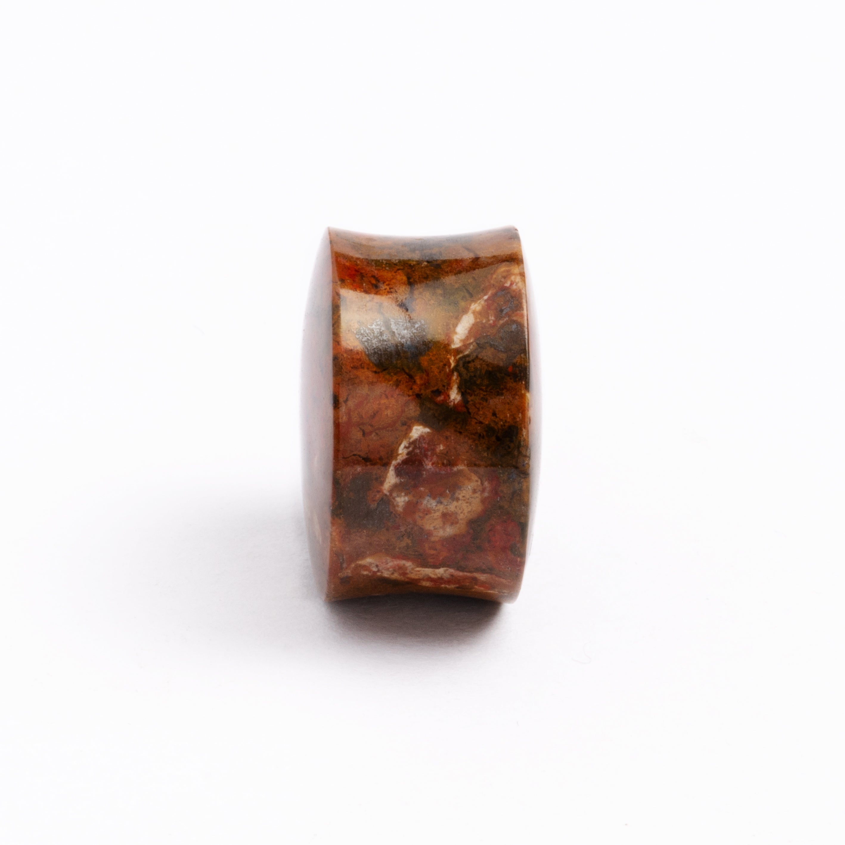 Fungus Jasper Stone Plug