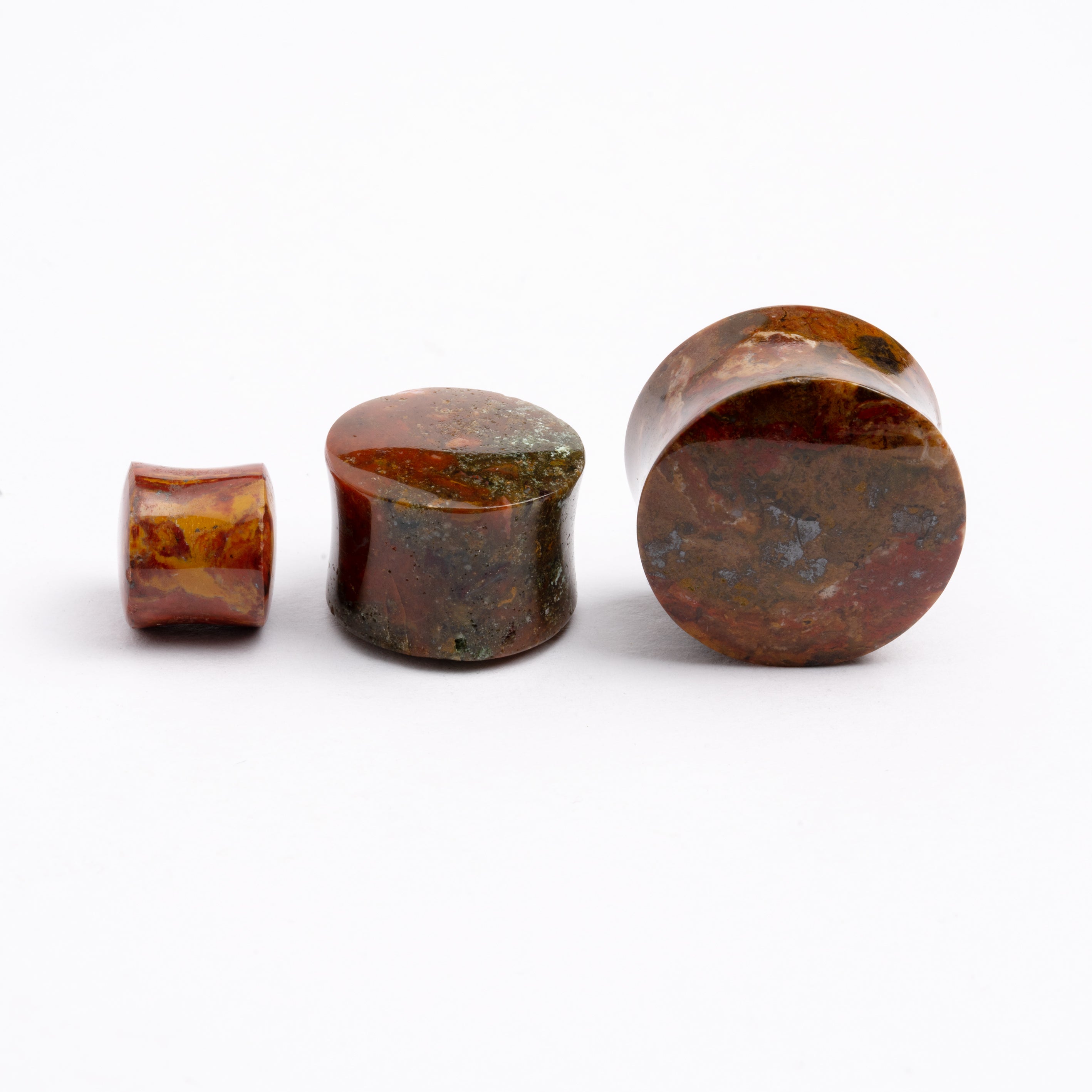 Fungus Jasper Stone Plug