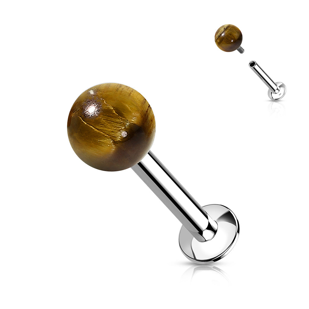 Tiger Eye Labret