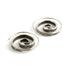 Lao Silver Spirals earrings side view
