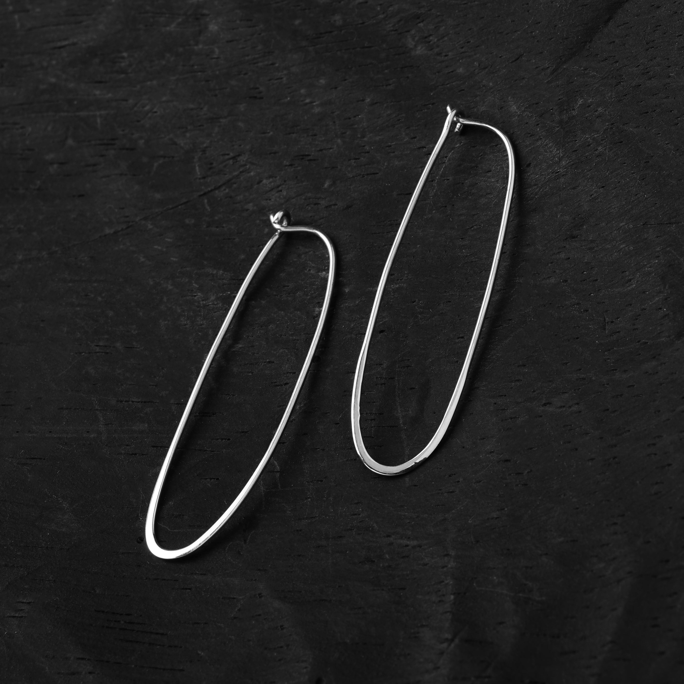 Long Oval Hoops